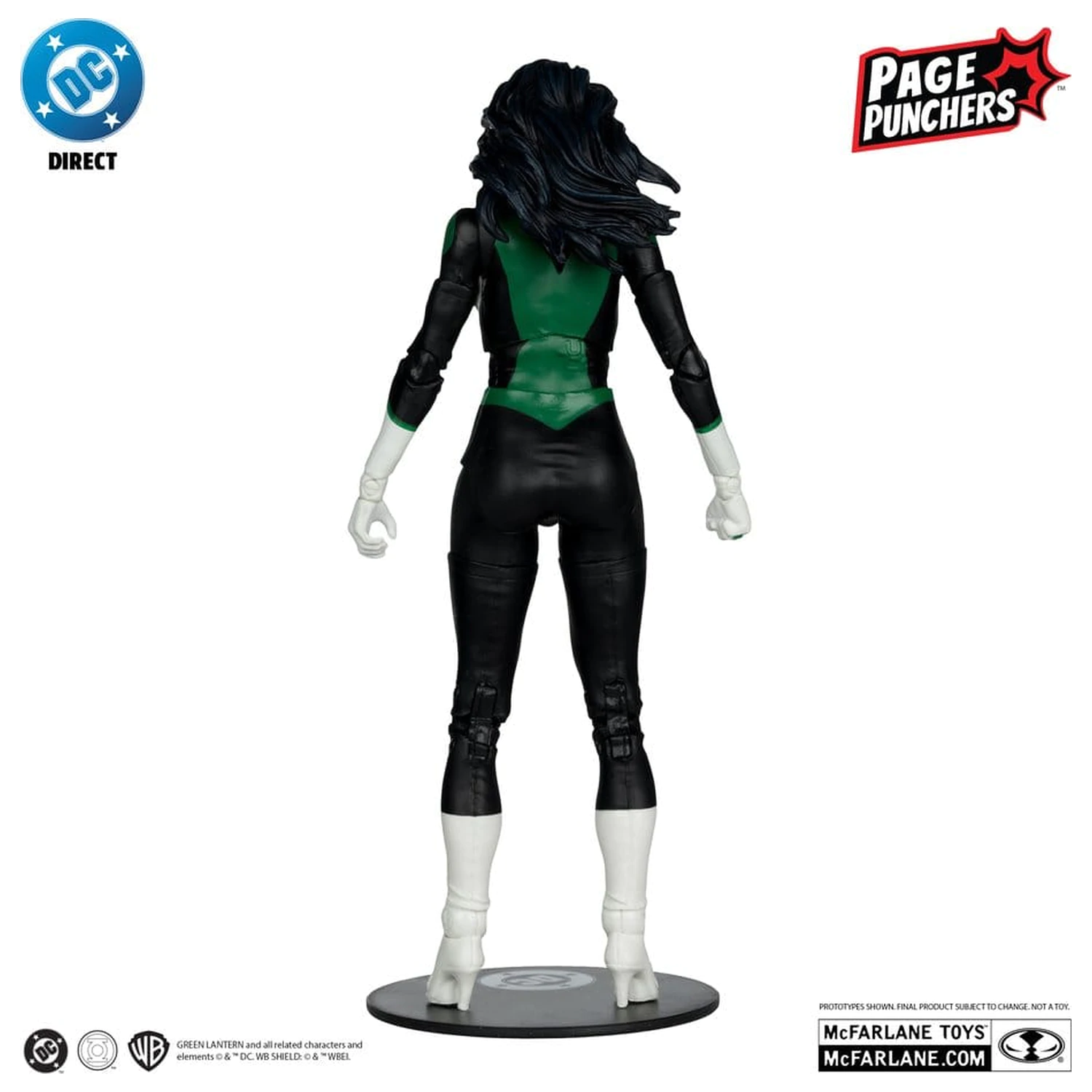 DC Direct Page Punchers Actionfigur Jessica Cruz (Green Lanterns # 48) (Red Platinum Edition) 18 cm Produktfoto