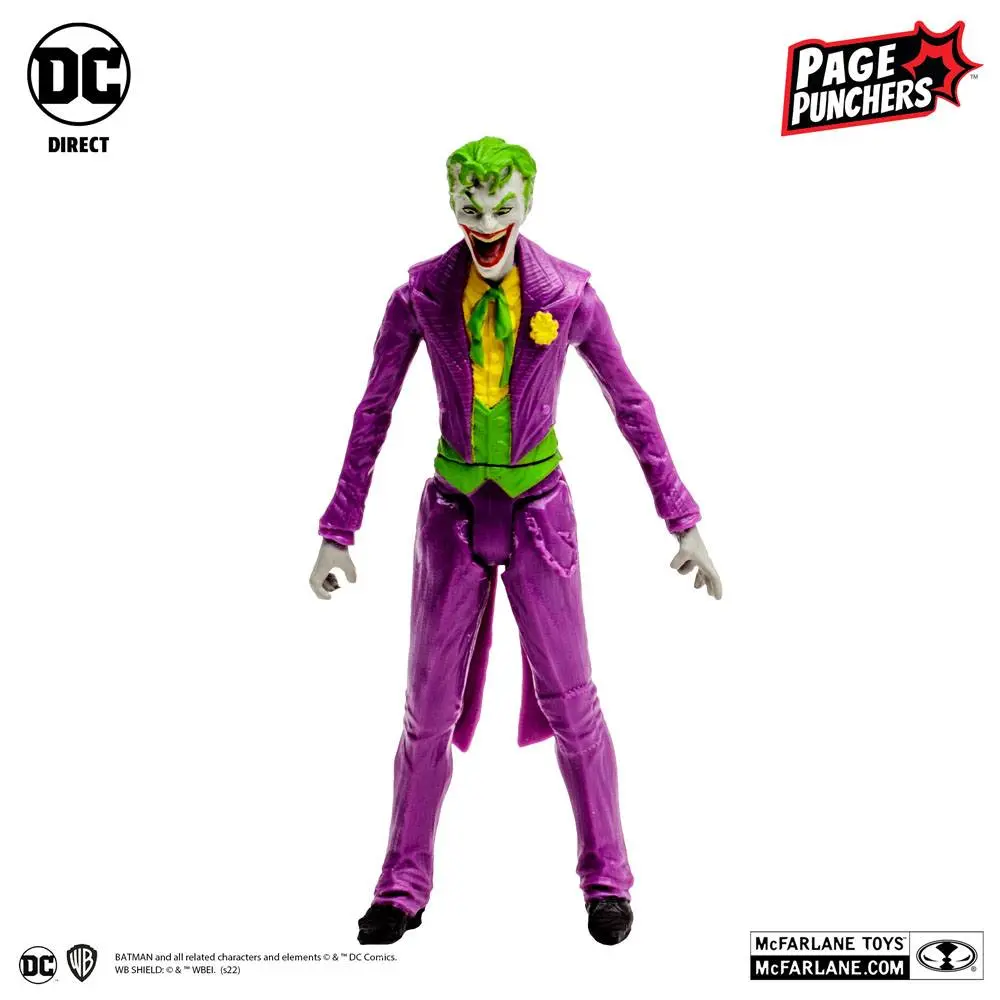 DC Direct Page Punchers Actionfigur & Comic Joker (DC Rebirth) 8 cm Produktfoto