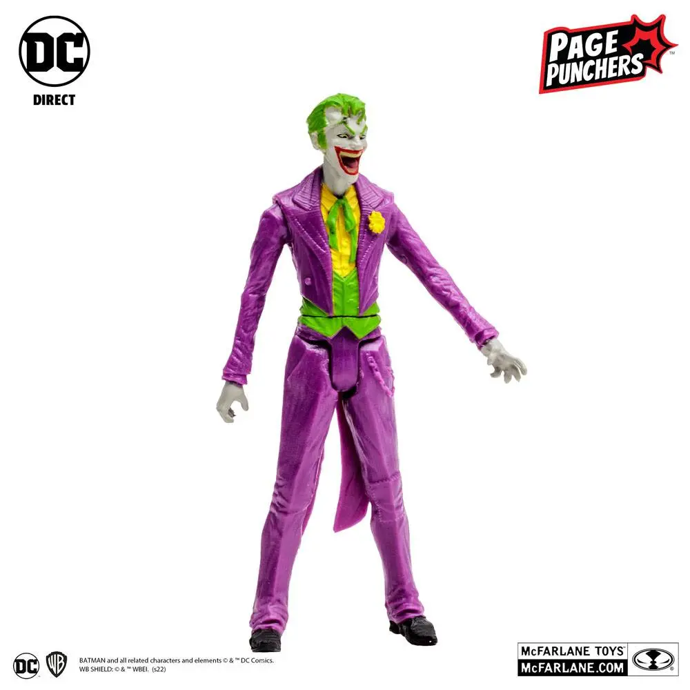 DC Direct Page Punchers Actionfigur & Comic Joker (DC Rebirth) 8 cm Produktfoto