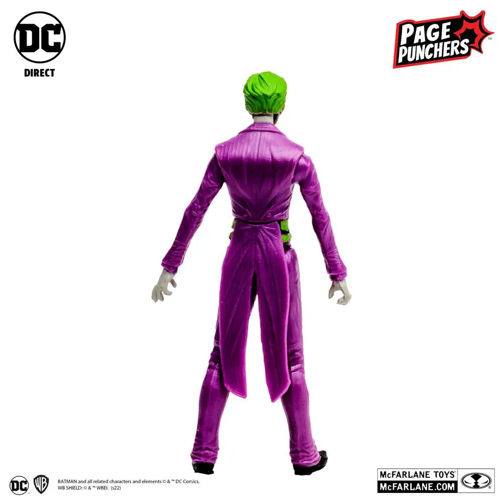 DC Direct Page Punchers Actionfigur & Comic Joker (DC Rebirth) 8 cm Produktfoto