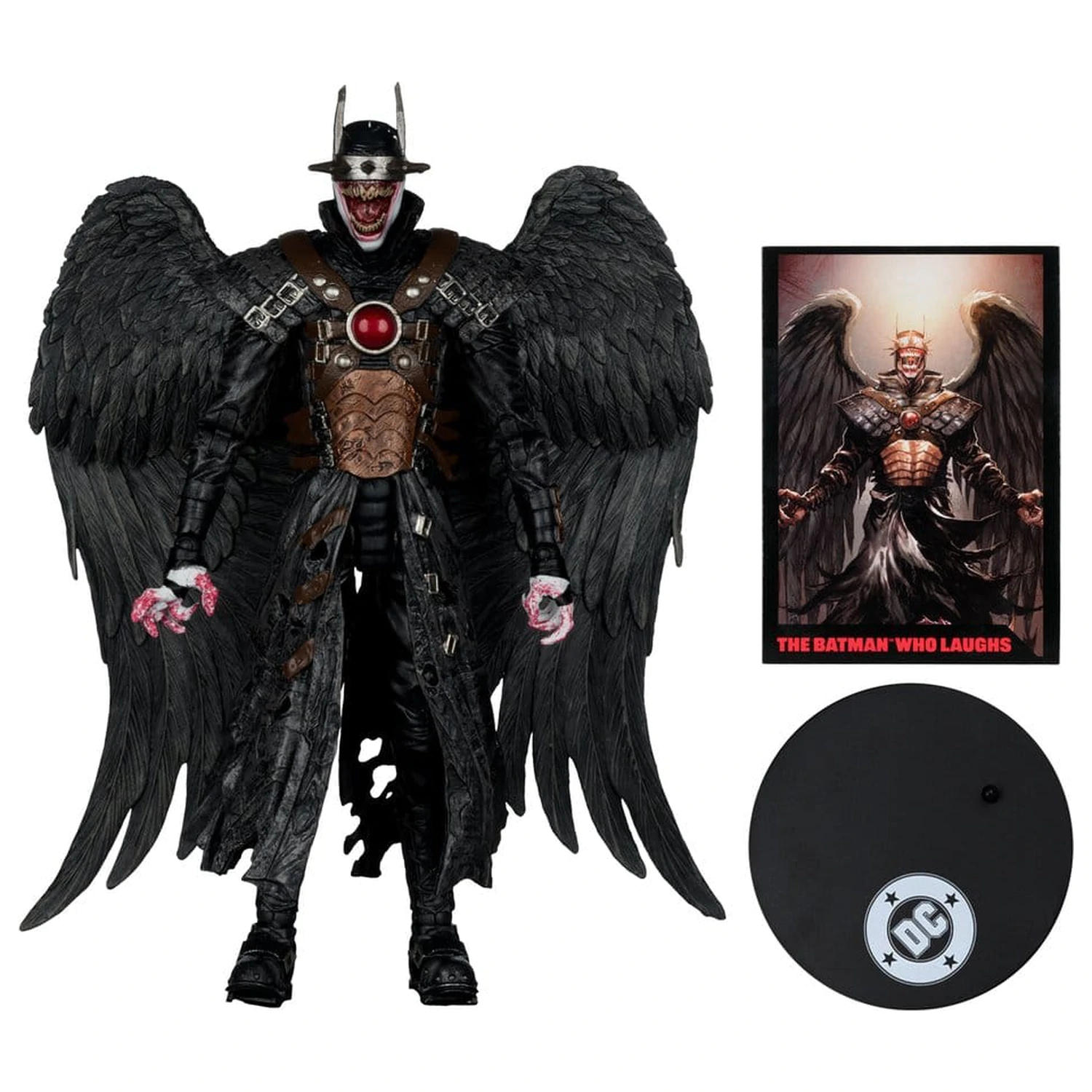 DC Direct Page Punchers Actionfigur The Batman Who Laughs (Hawkman #18) 18 cm (Gold Label) Produktfoto