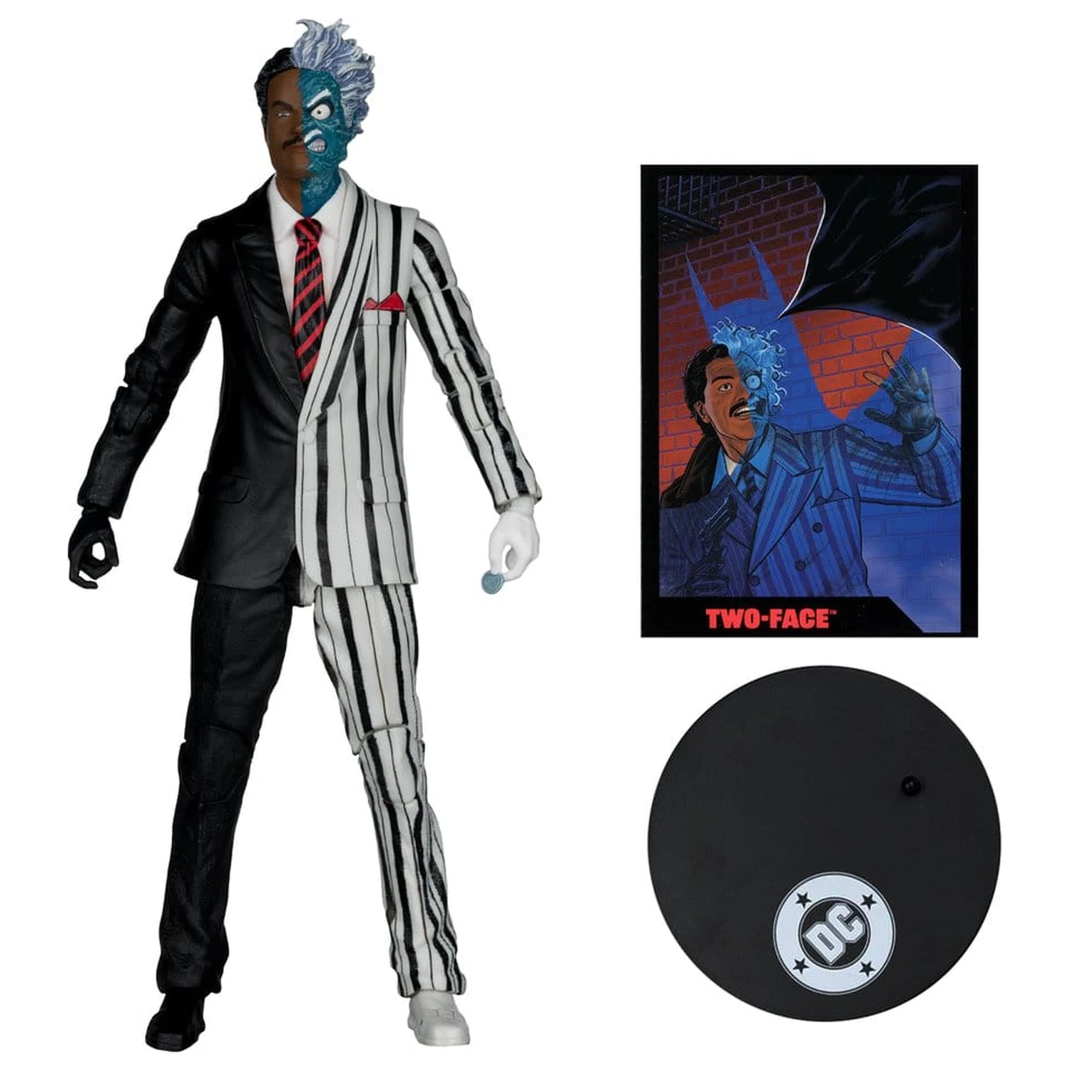 DC Direct Page Punchers Actionfigur Two-Face (Batman 89) (Red Platinum Edition) 19 cm Produktfoto