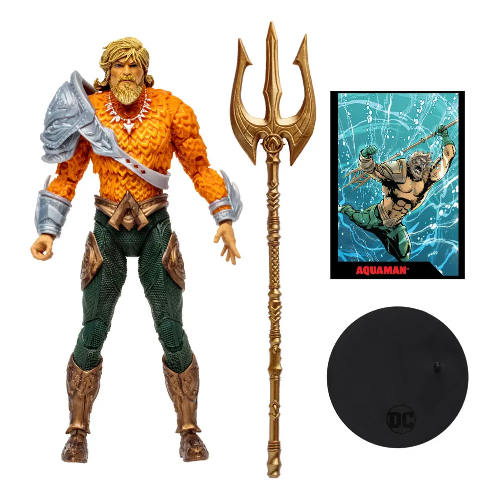 DC Direct Page Punchers Actionfigur & Comic Aquaman (Aquaman) 18 cm termékfotó