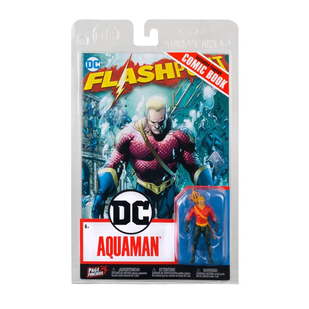 DC Direct Page Punchers Action Figur Aquaman (Flashpoint) 8 cm Produktfoto