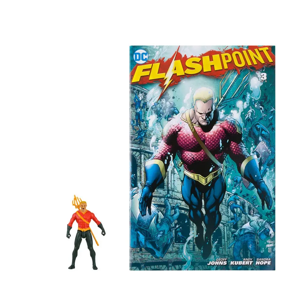 DC Direct Page Punchers Action Figur Aquaman (Flashpoint) 8 cm Produktfoto