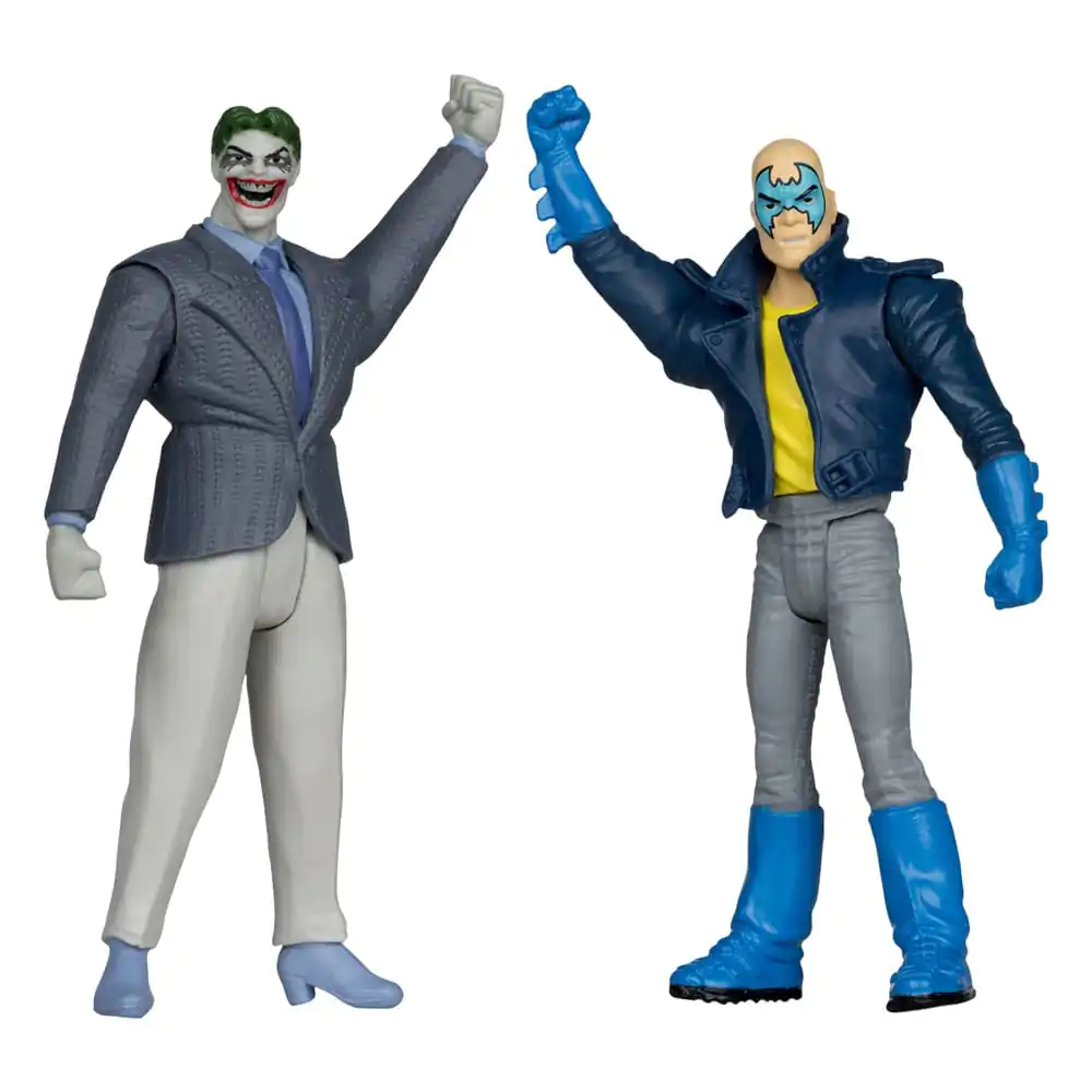 DC Direct Page Punchers Actionfiguren 4er-Pack Batman & Son of Batman & Superman & Joker 7 cm Produktfoto