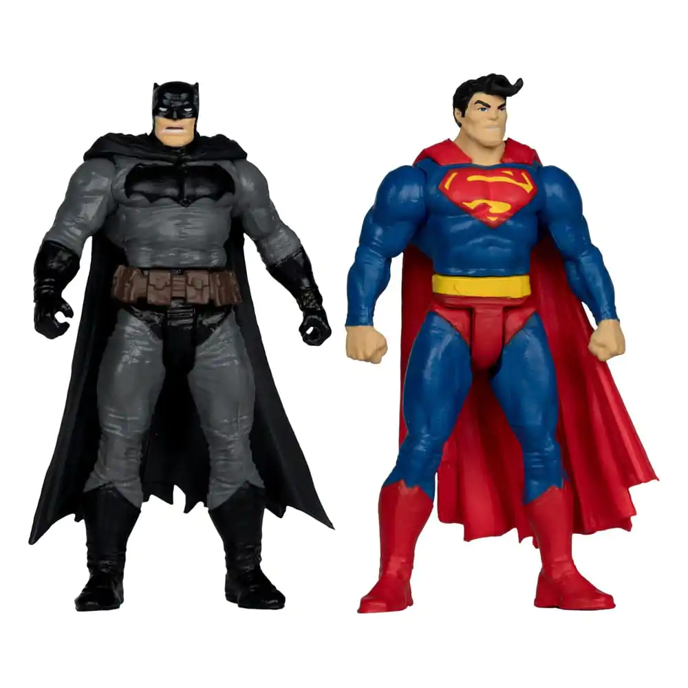 DC Direct Page Punchers Actionfiguren 4er-Pack Batman & Son of Batman & Superman & Joker 7 cm Produktfoto
