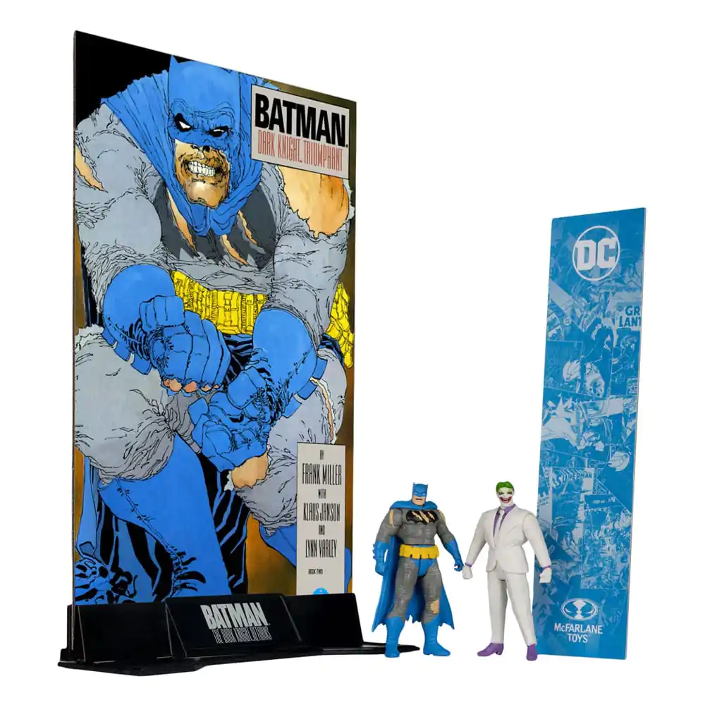 DC Direct Page Punchers Actionfiguren 2er-Pack Batman & The Joker (Batman: The Dark Knight Returns) 8 cm termékfotó