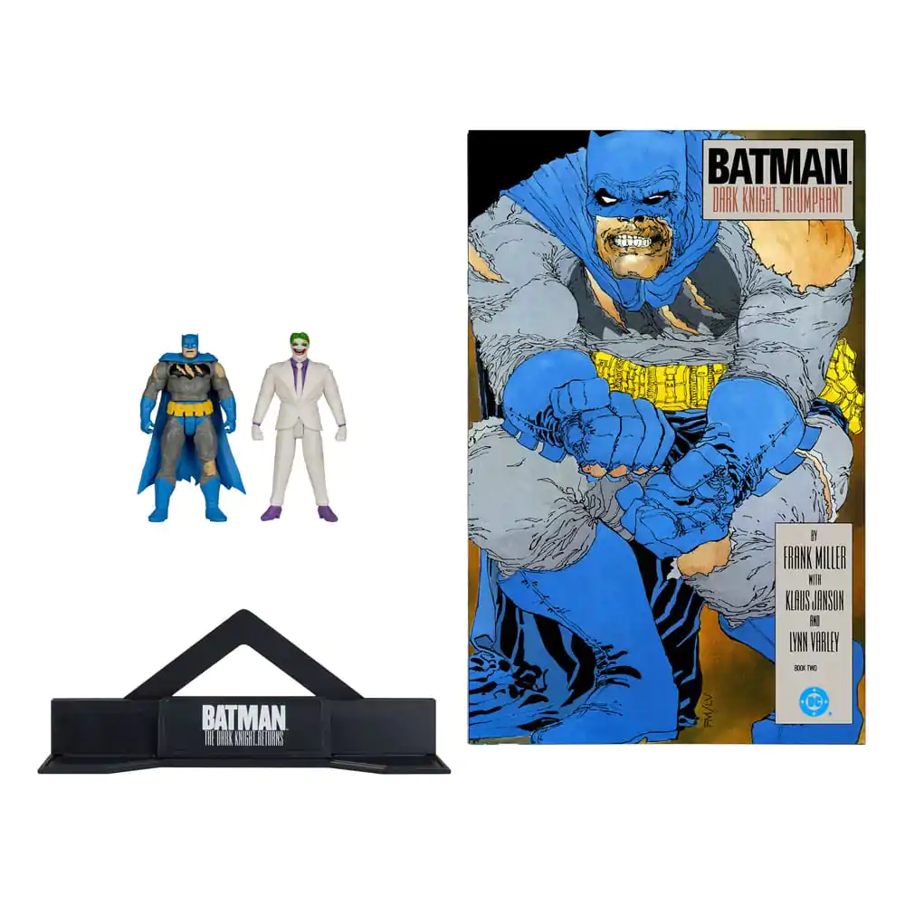 DC Direct Page Punchers Actionfiguren 2er-Pack Batman & The Joker (Batman: The Dark Knight Returns) 8 cm termékfotó