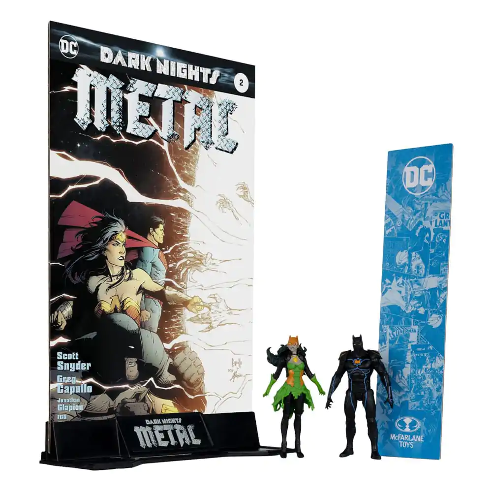 DC Direct Page Punchers Actionfiguren 2er-Pack Batman of Earth-44 & Batman of Earth-11 (Dark Nights: Metal) 8 cm termékfotó