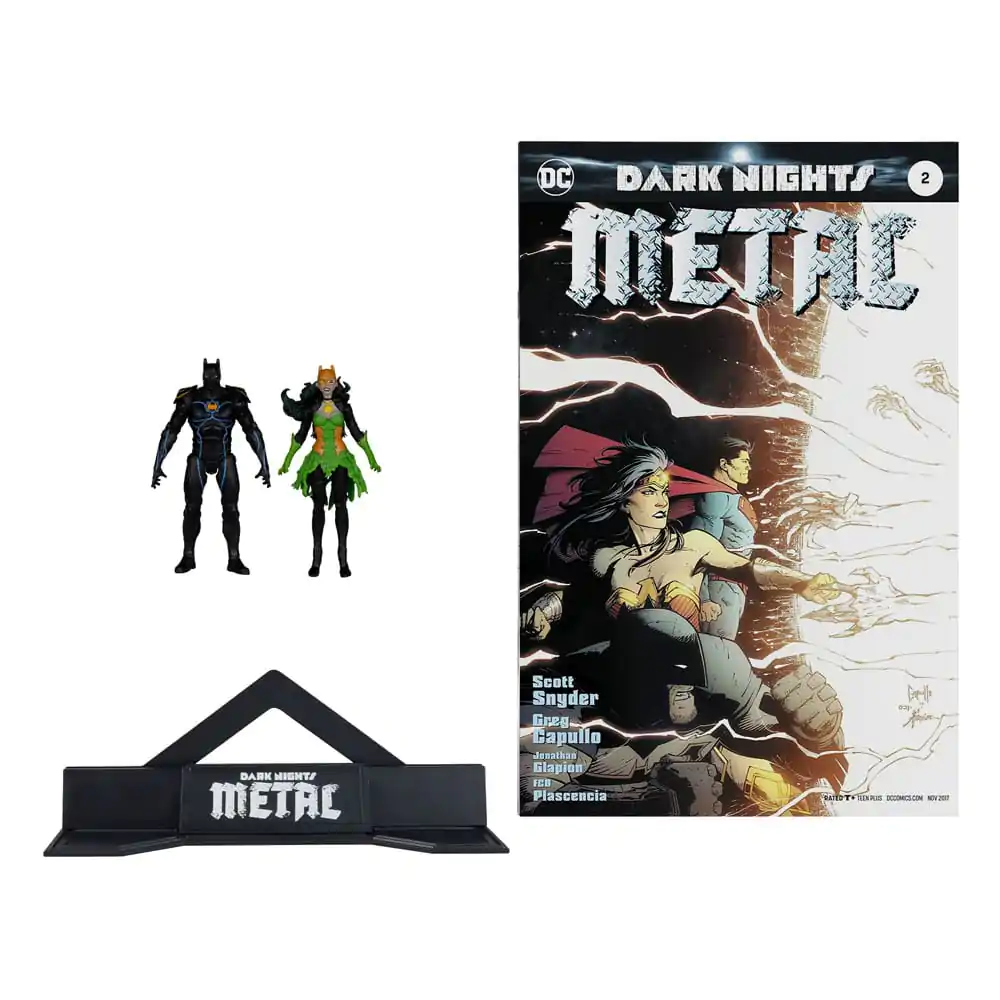 DC Direct Page Punchers Actionfiguren 2er-Pack Batman of Earth-44 & Batman of Earth-11 (Dark Nights: Metal) 8 cm termékfotó