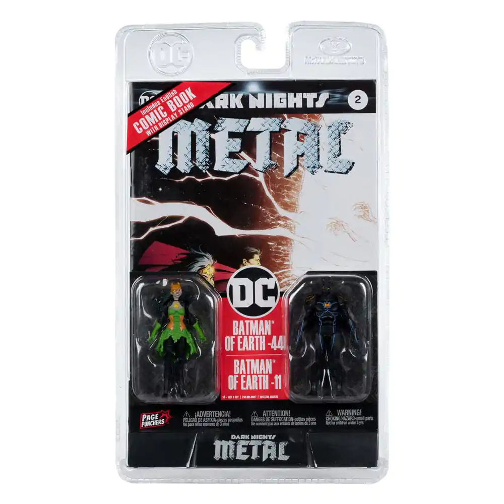 DC Direct Page Punchers Actionfiguren 2er-Pack Batman of Earth-44 & Batman of Earth-11 (Dark Nights: Metal) 8 cm termékfotó