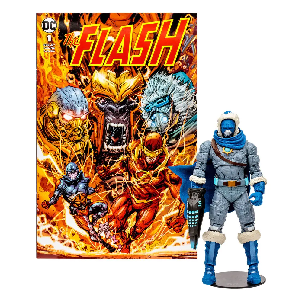 DC Direct Page Punchers Actionfigur & Comic Captain Cold (The Flash Comic) 18 cm termékfotó