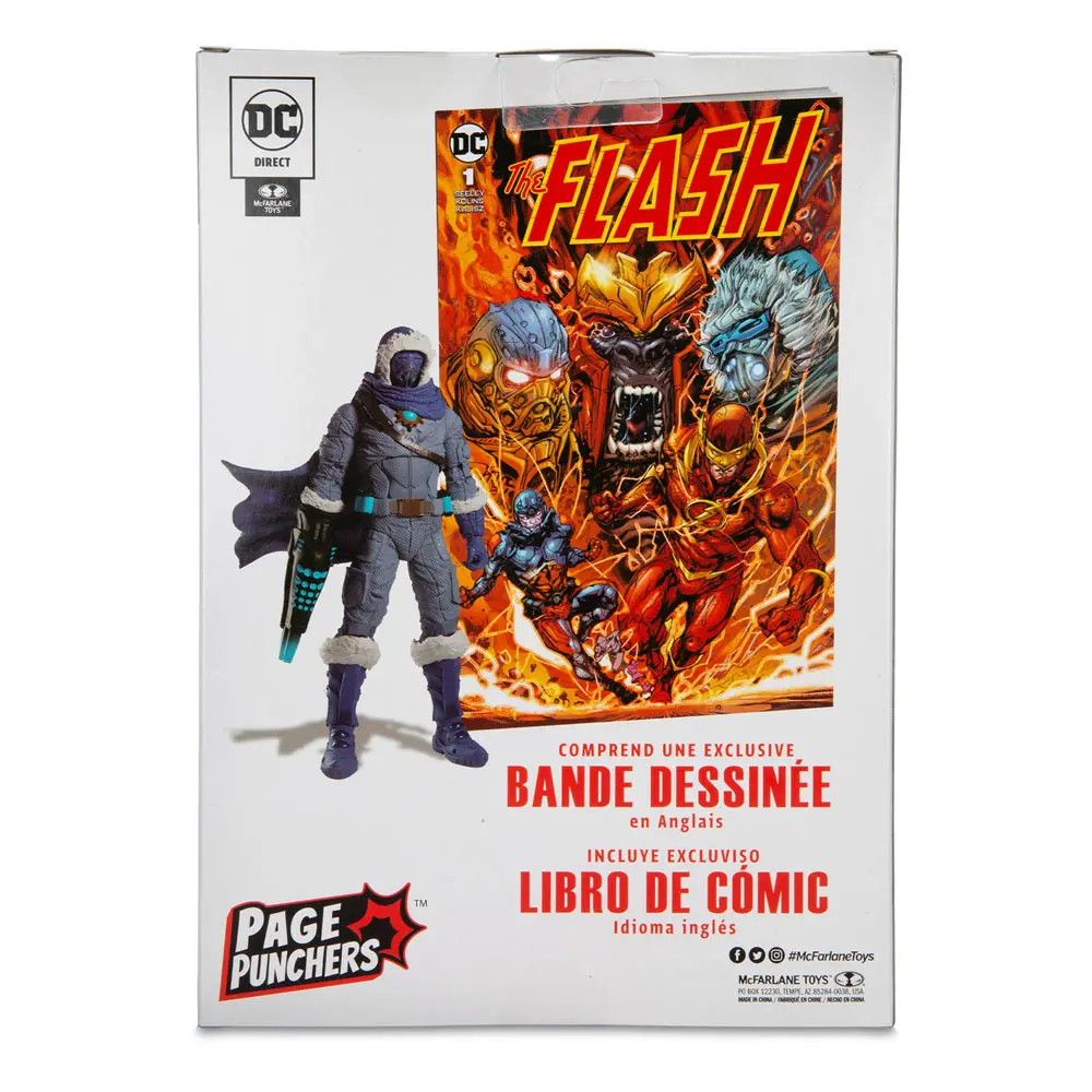 DC Direct Page Punchers Actionfigur & Comic Captain Cold (The Flash Comic) 18 cm termékfotó