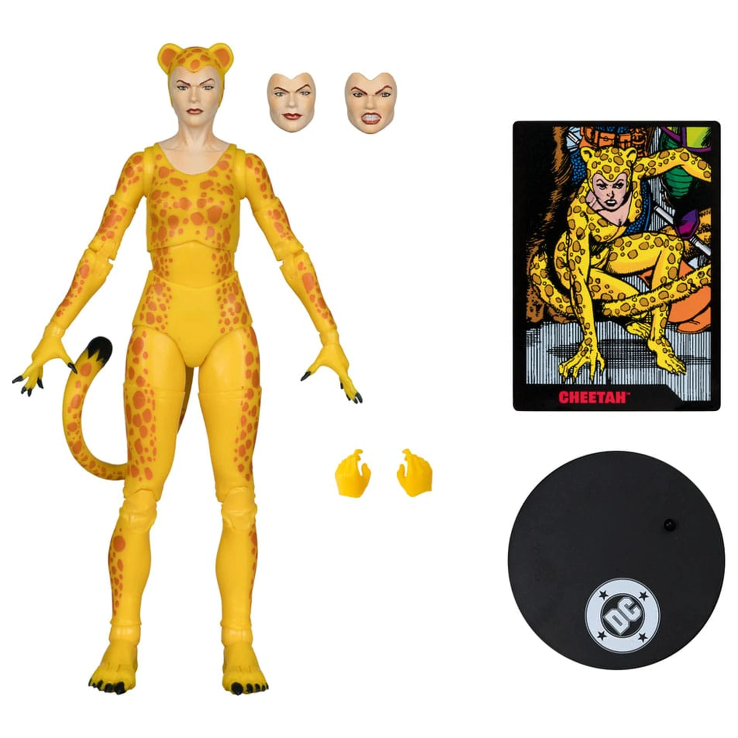 DC Direct Page Punchers Action Figur Cheetah (Crisis on Infinite Earths)(Red Platinum Edition) 17 cm Produktfoto