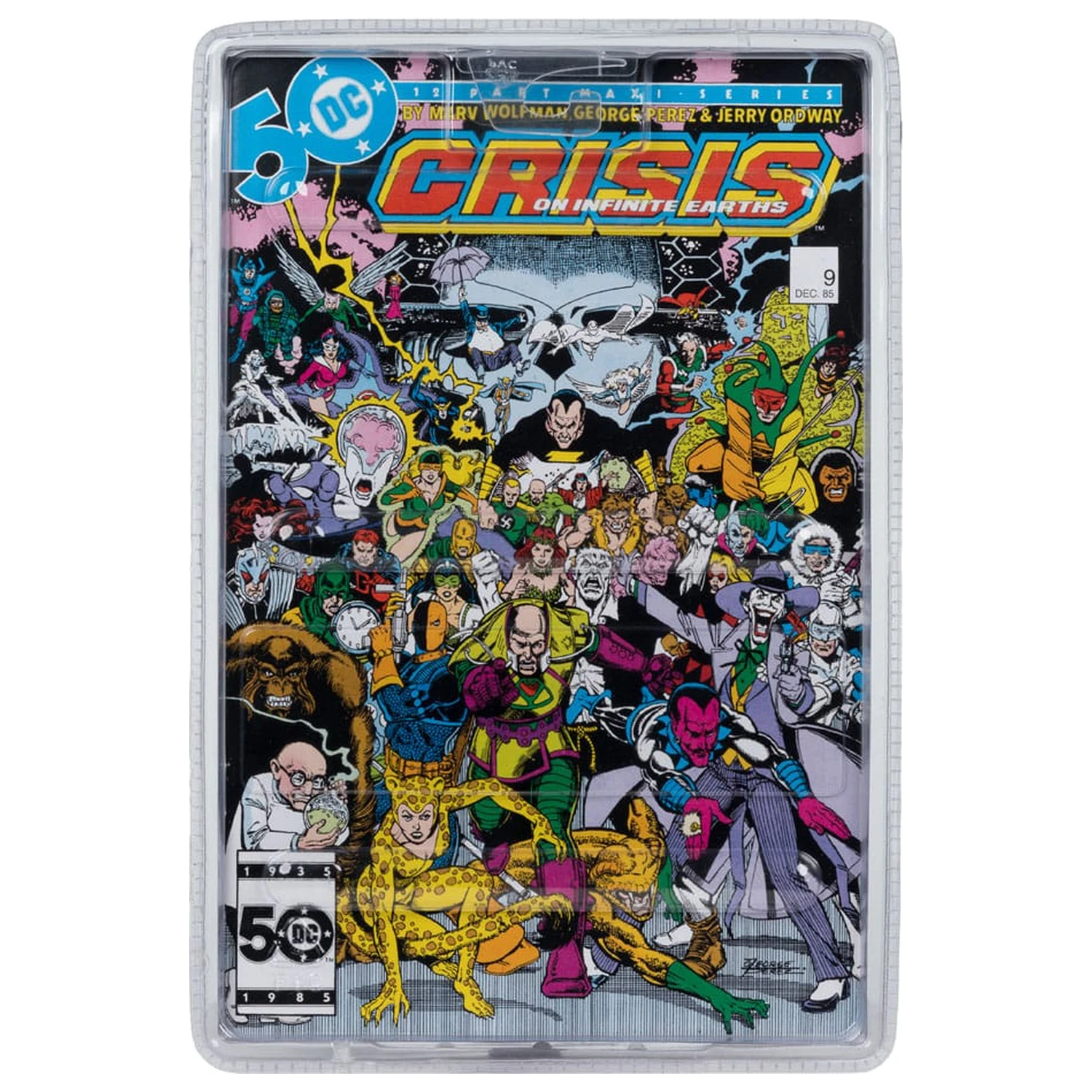 DC Direct Page Punchers Action Figur Cheetah (Crisis on Infinite Earths)(Red Platinum Edition) 17 cm Produktfoto