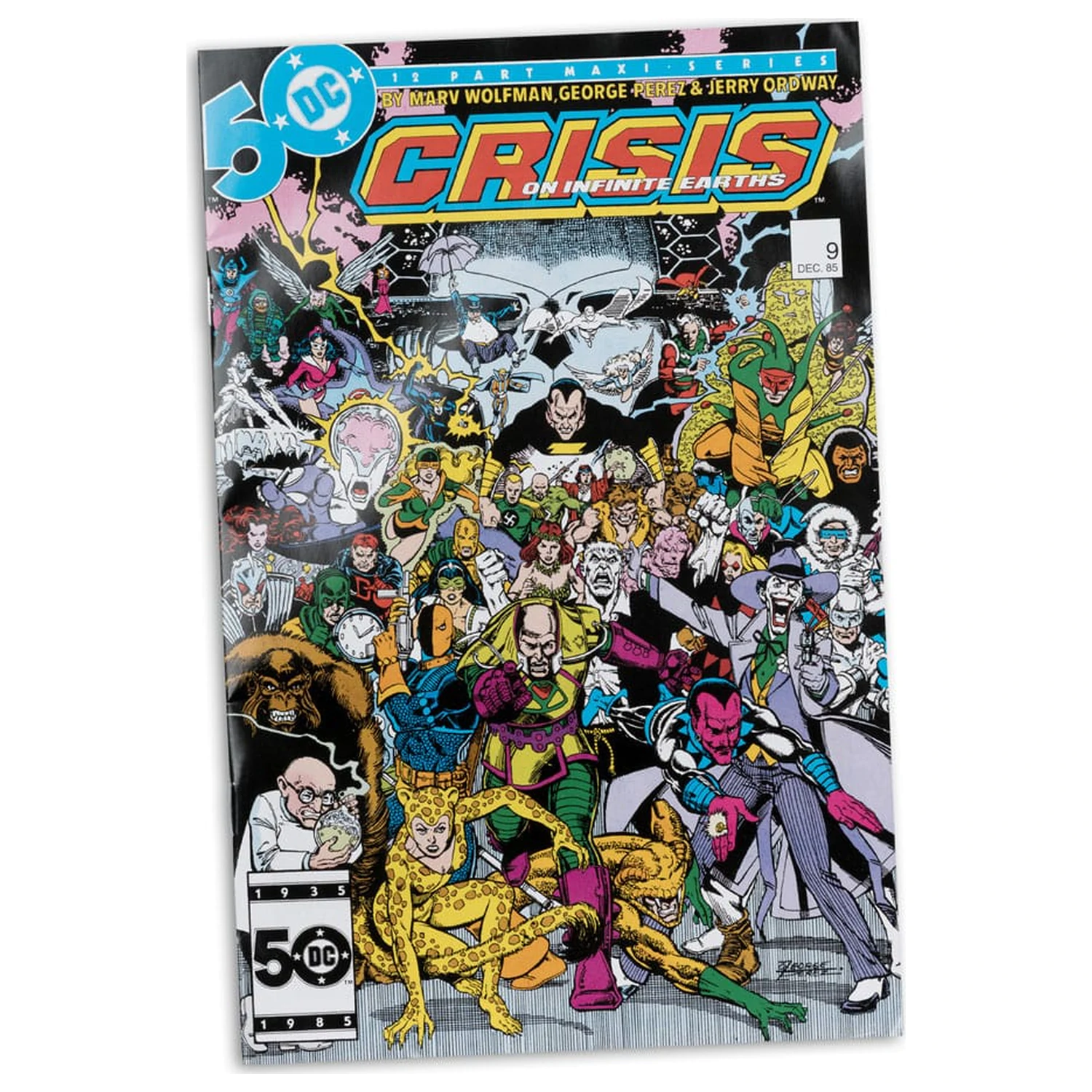 DC Direct Page Punchers Action Figur Cheetah (Crisis on Infinite Earths)(Red Platinum Edition) 17 cm Produktfoto