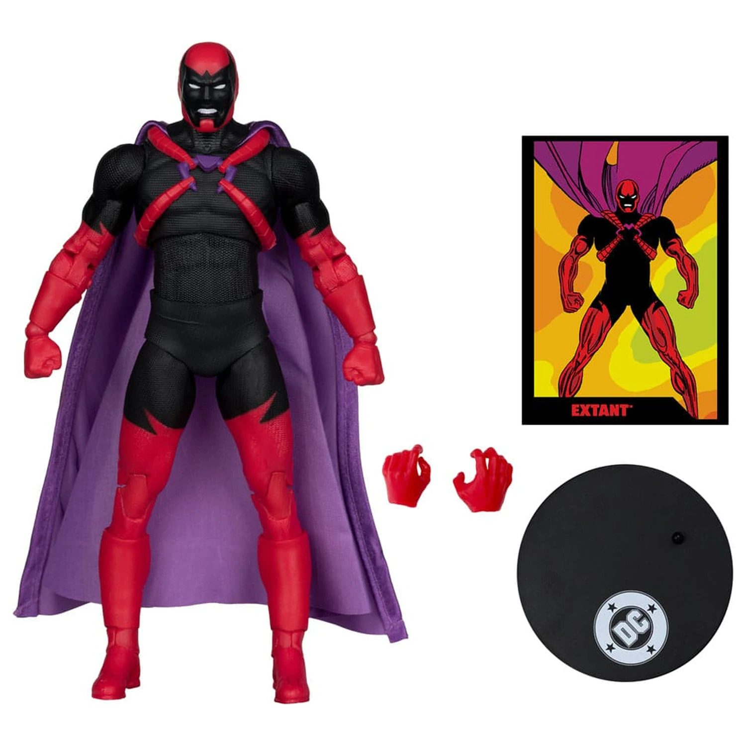 DC Direct Page Punchers Action-Figur Extant (Zero Hour) (Red Platinum Edition) 19 cm Produktfoto