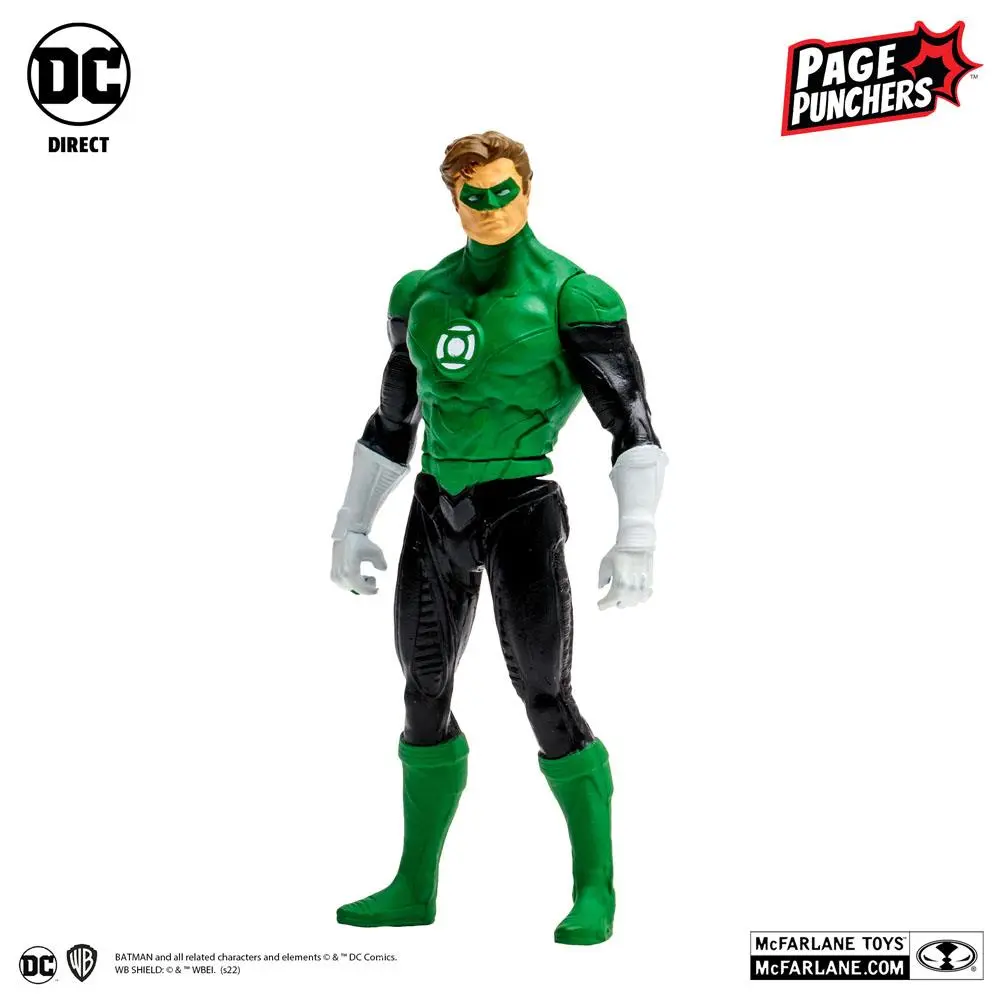 DC Direct Page Punchers Actionfigur & Comic Green Lantern (Hal Jordan) 8 cm Produktfoto