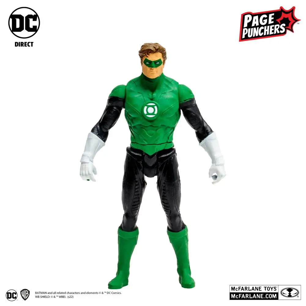 DC Direct Page Punchers Actionfigur & Comic Green Lantern (Hal Jordan) 8 cm Produktfoto