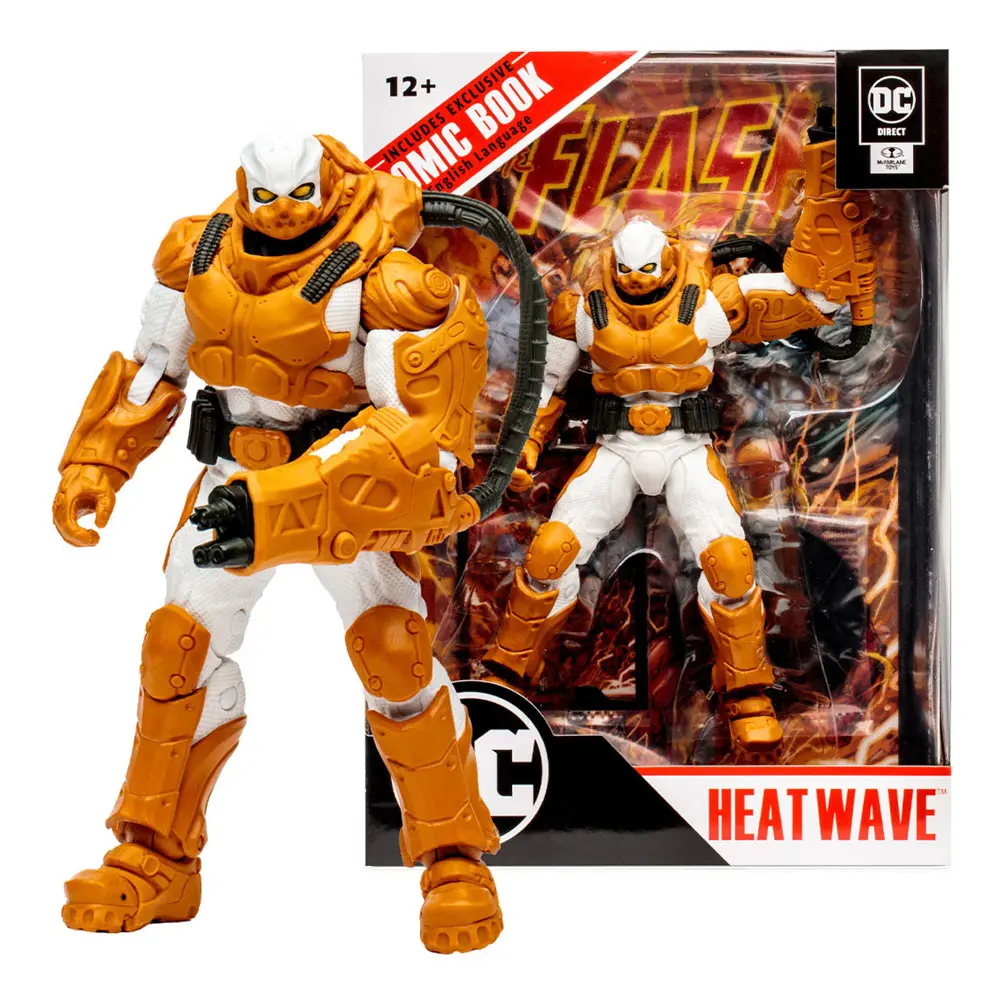 DC Direct Page Punchers Actionfigur & Comic Heatwave (The Flash Comic) 18 cm termékfotó