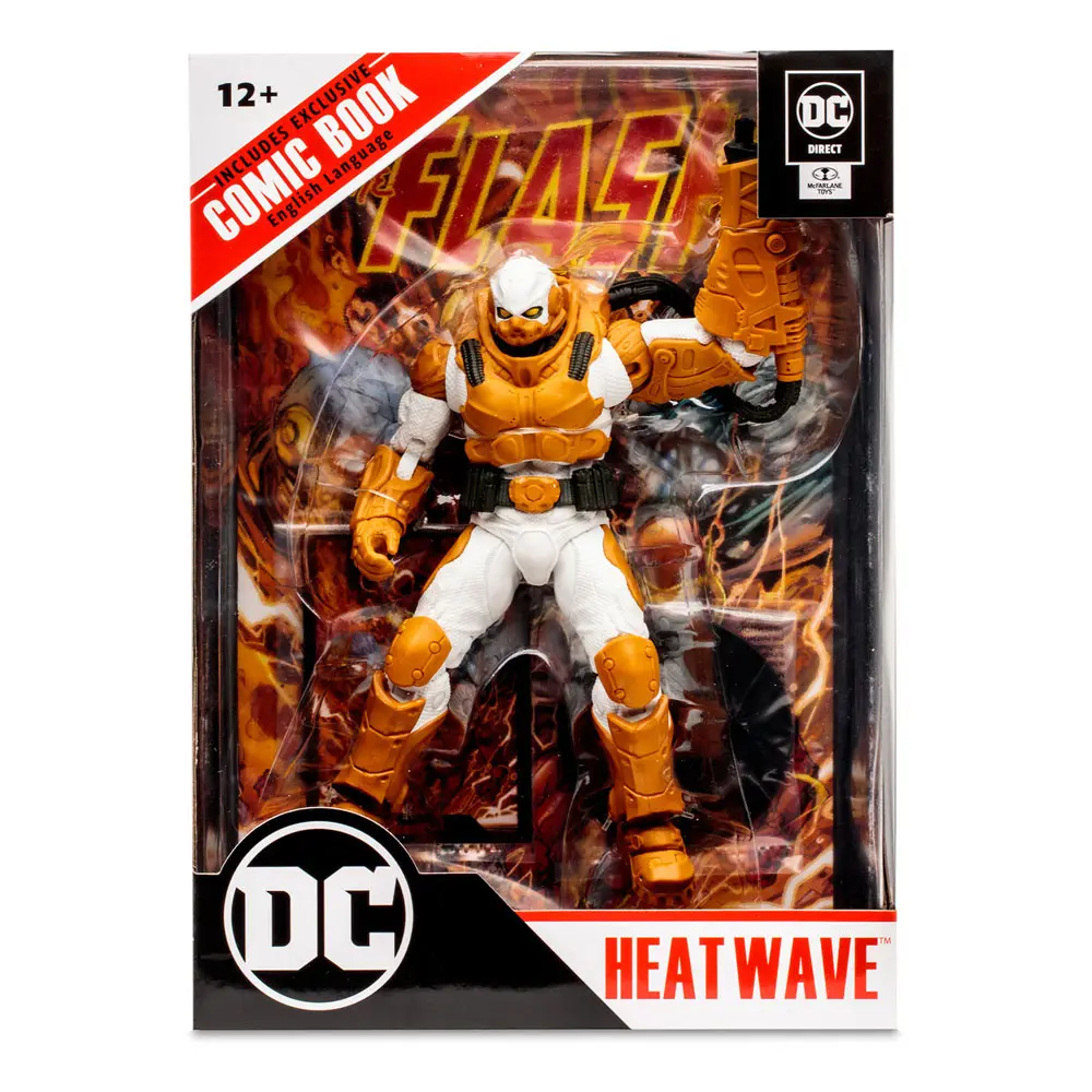 DC Direct Page Punchers Actionfigur & Comic Heatwave (The Flash Comic) 18 cm termékfotó