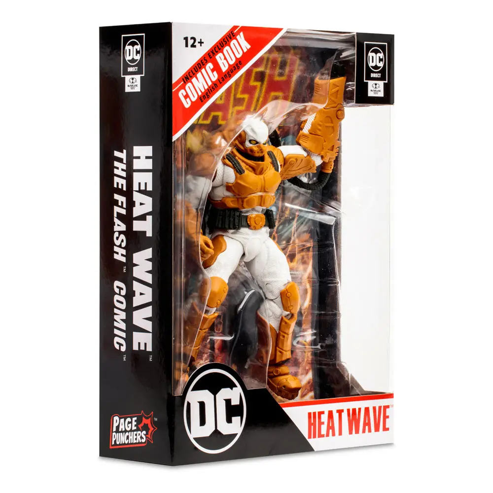 DC Direct Page Punchers Actionfigur & Comic Heatwave (The Flash Comic) 18 cm termékfotó