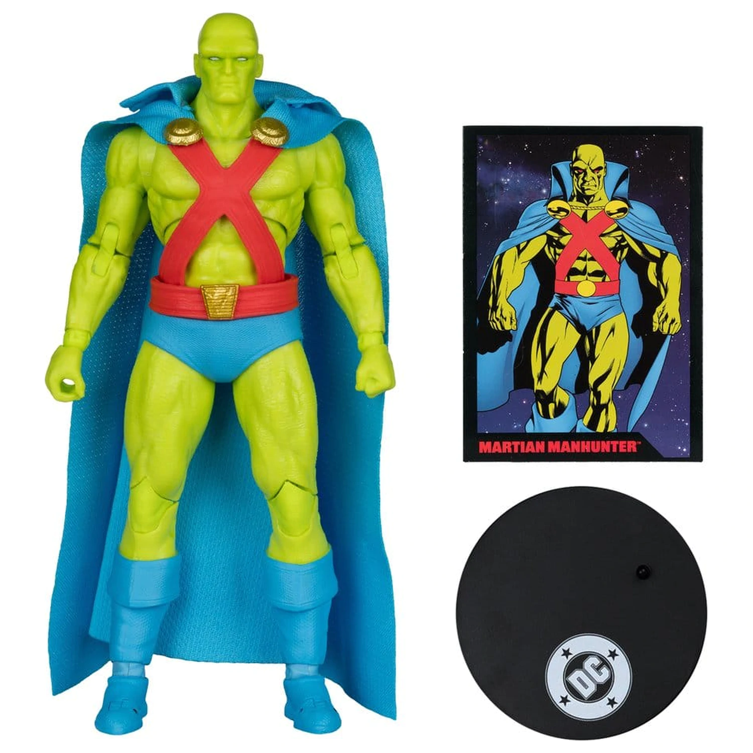 DC Direct Page Punchers Actionfigur Martian Manhunter (Justice League #77) 18 cm Produktfoto