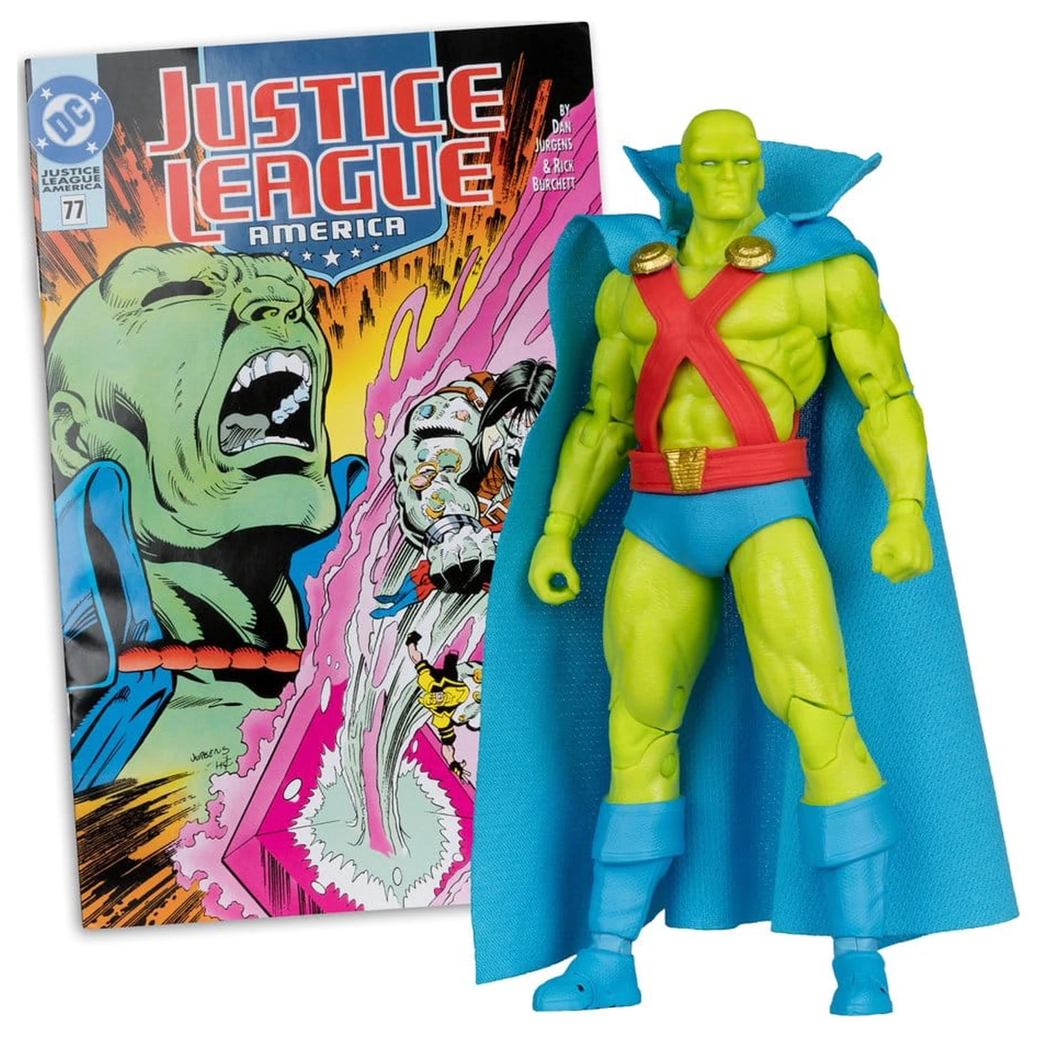 DC Direct Page Punchers Actionfigur Martian Manhunter (Justice League #77) 18 cm Produktfoto