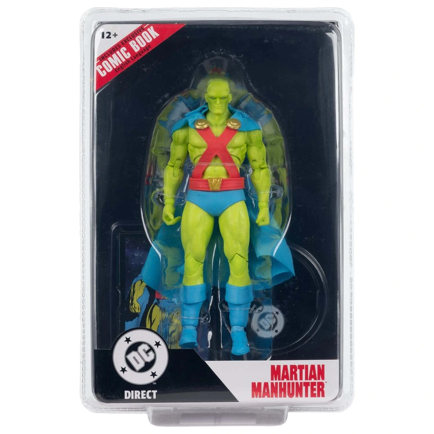 DC Direct Page Punchers Actionfigur Martian Manhunter (Justice League #77) 18 cm Produktfoto