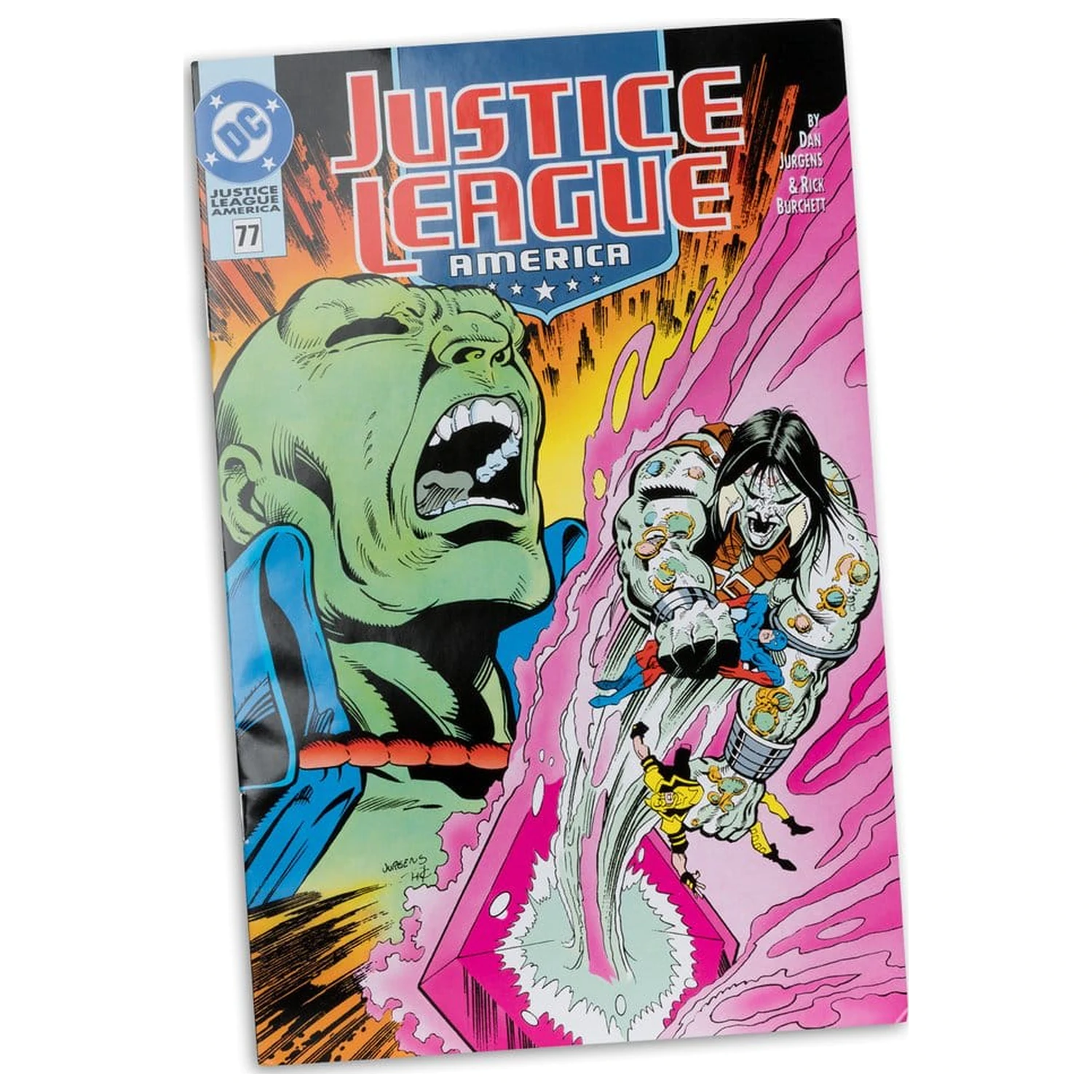 DC Direct Page Punchers Actionfigur Martian Manhunter (Justice League #77) 18 cm Produktfoto