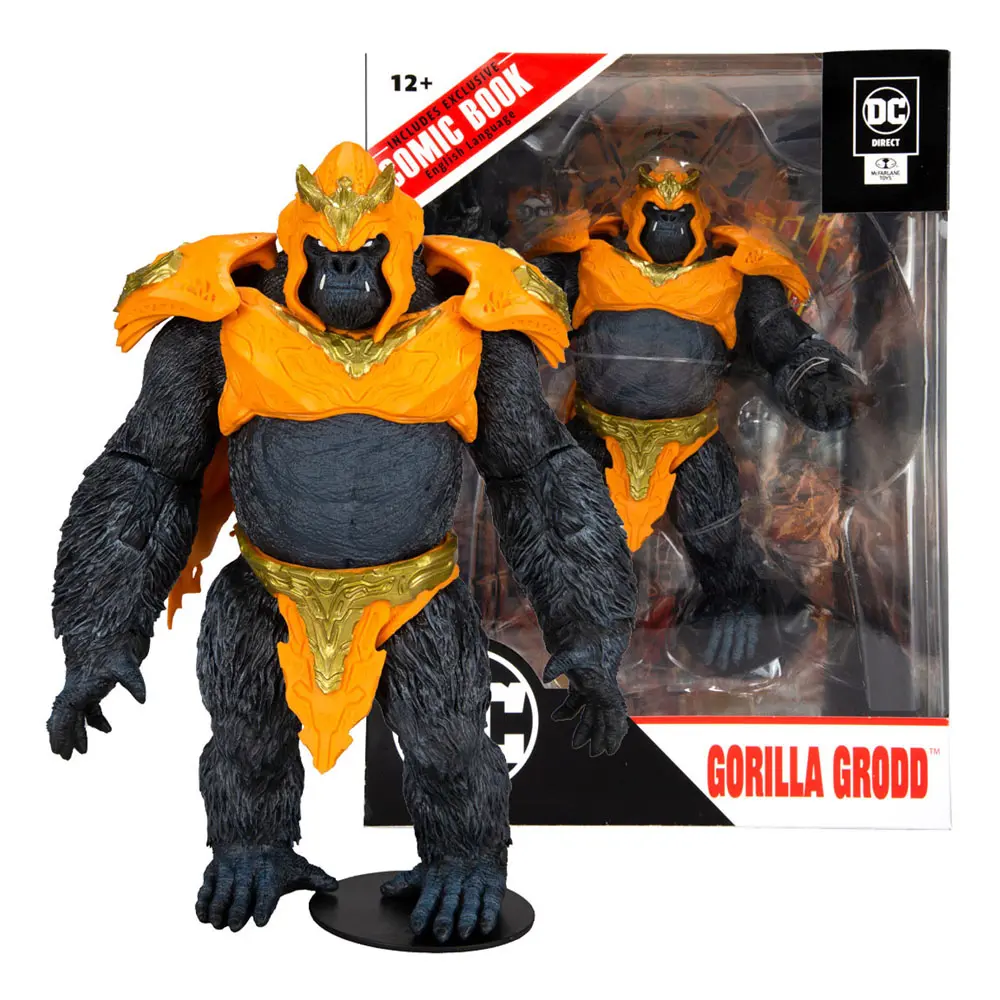 DC Direct Page Punchers Megafigs Actionfigur & Comic Gorilla Grodd (The Flash Comic) 30 cm termékfotó