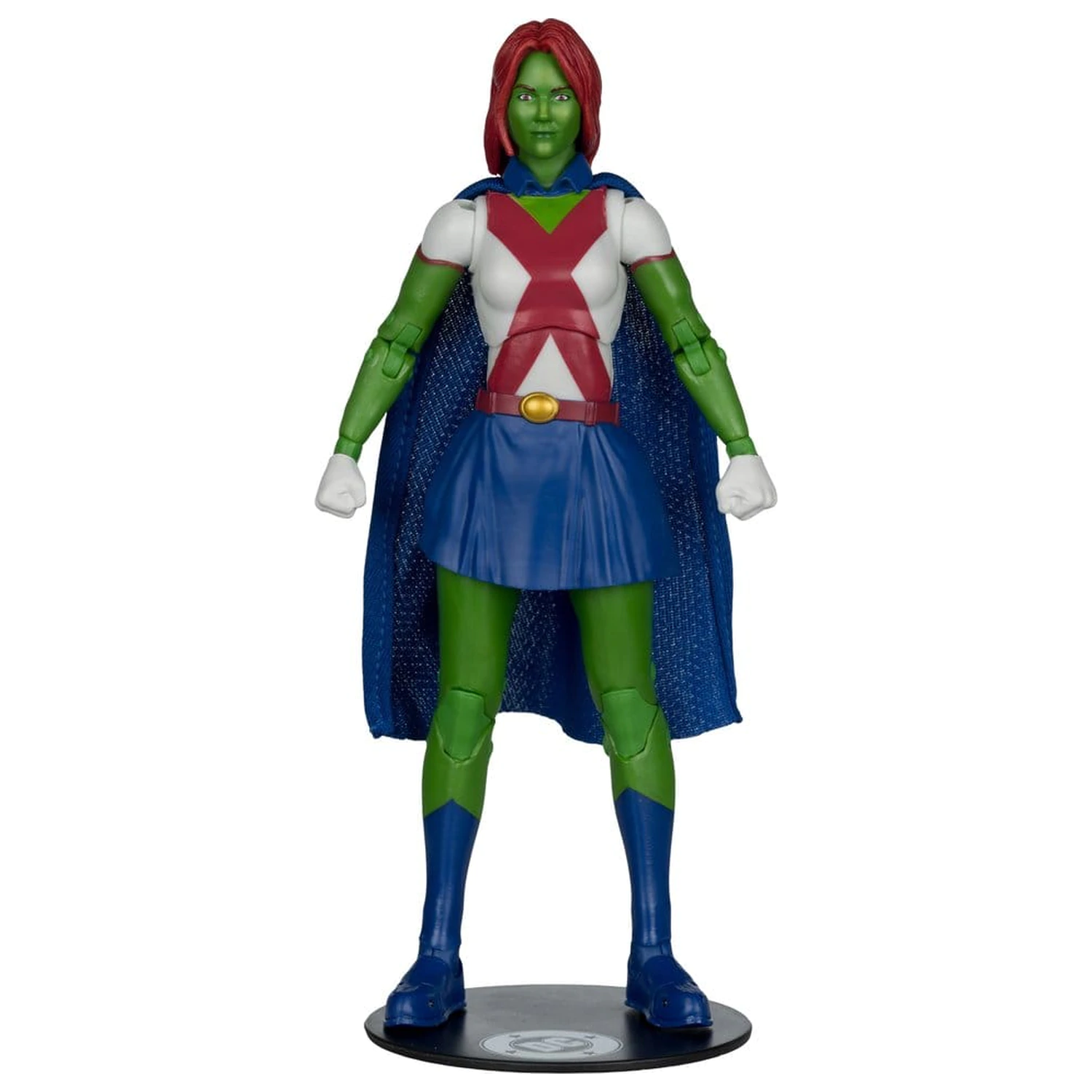 DC Direct Page Punchers Actionfigur Miss Martian (Teen Titans #41) (Red Platinum Edition) 17 cm Produktfoto