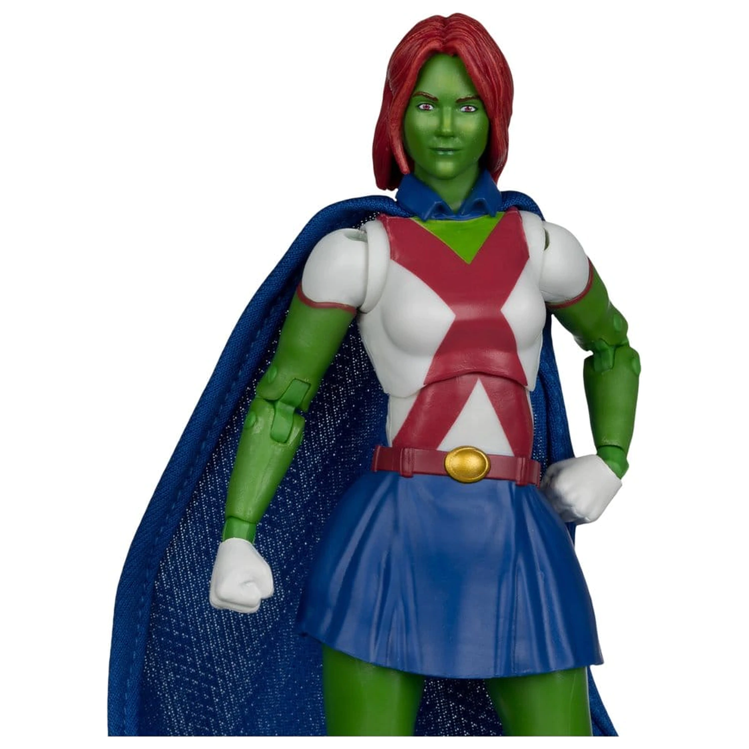 DC Direct Page Punchers Actionfigur Miss Martian (Teen Titans #41) (Red Platinum Edition) 17 cm Produktfoto
