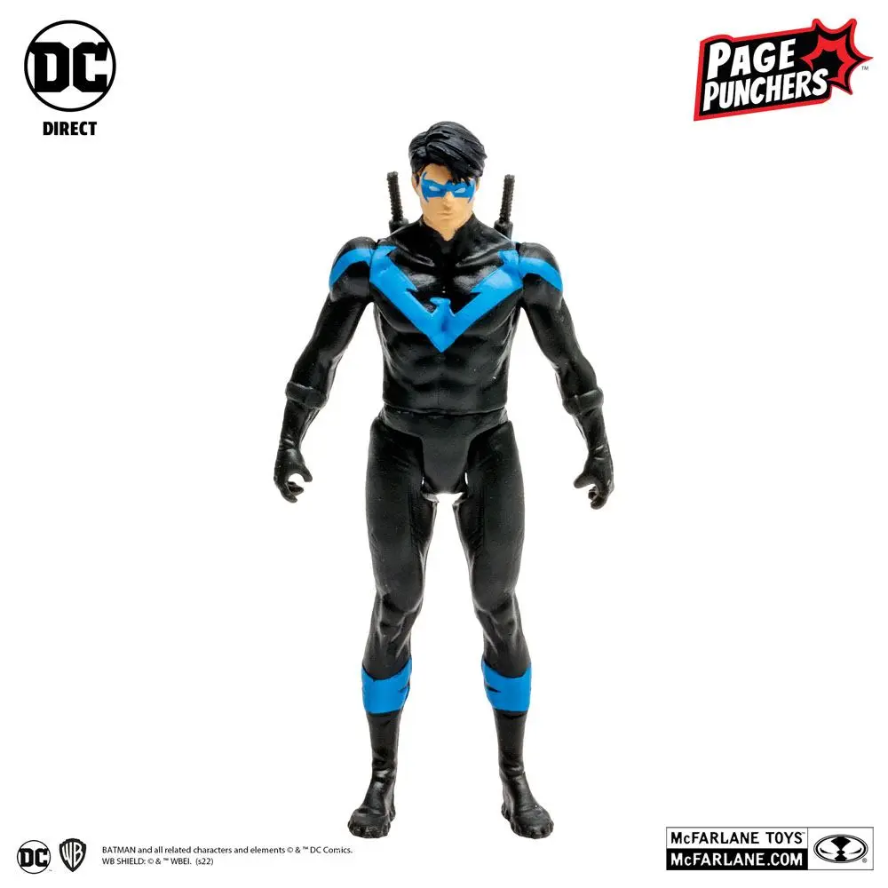 DC Direct Page Punchers Actionfigur & Comic Nightwing (DC Rebirth) 8 cm Produktfoto