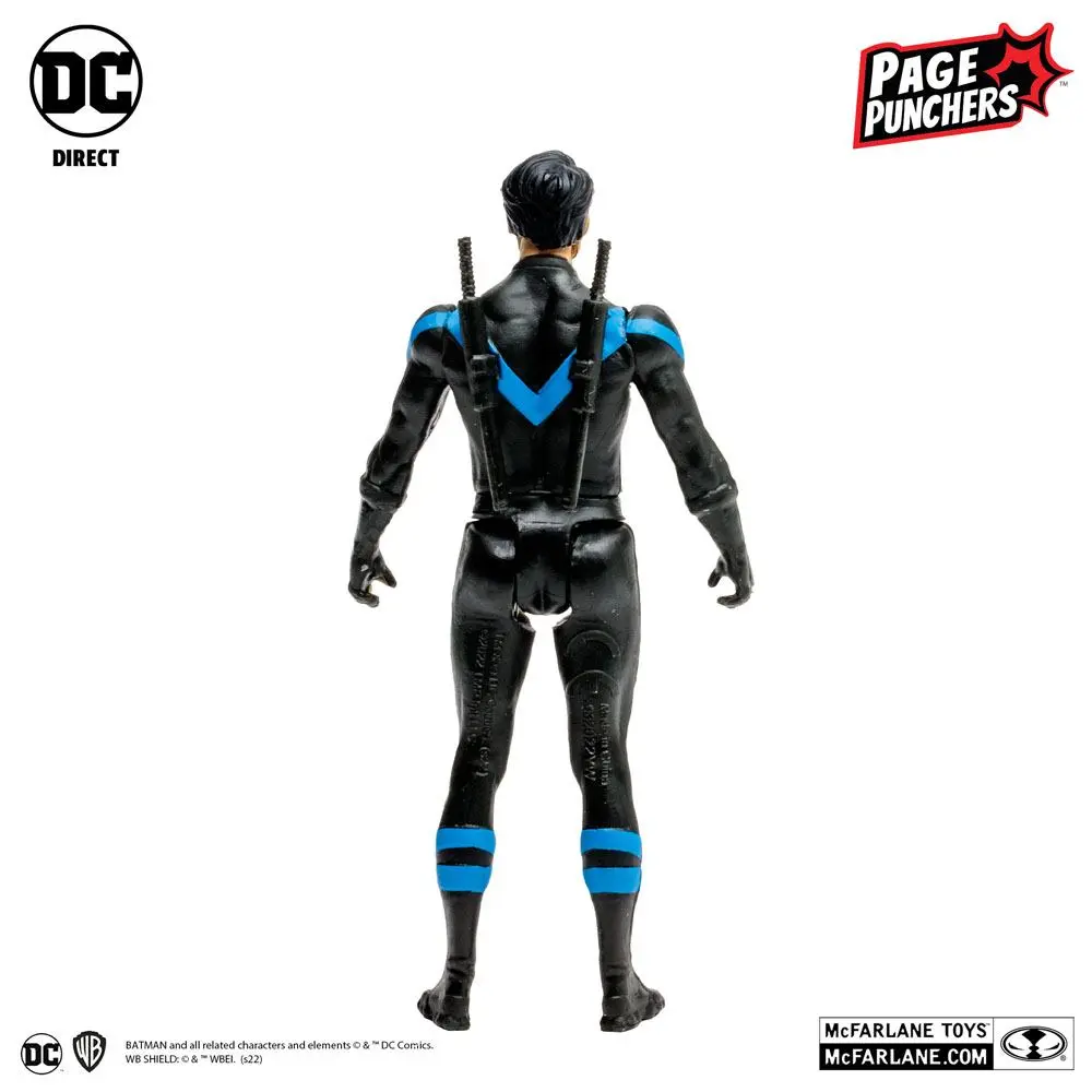 DC Direct Page Punchers Actionfigur & Comic Nightwing (DC Rebirth) 8 cm Produktfoto