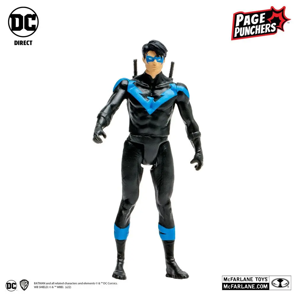 DC Direct Page Punchers Actionfigur & Comic Nightwing (DC Rebirth) 8 cm Produktfoto