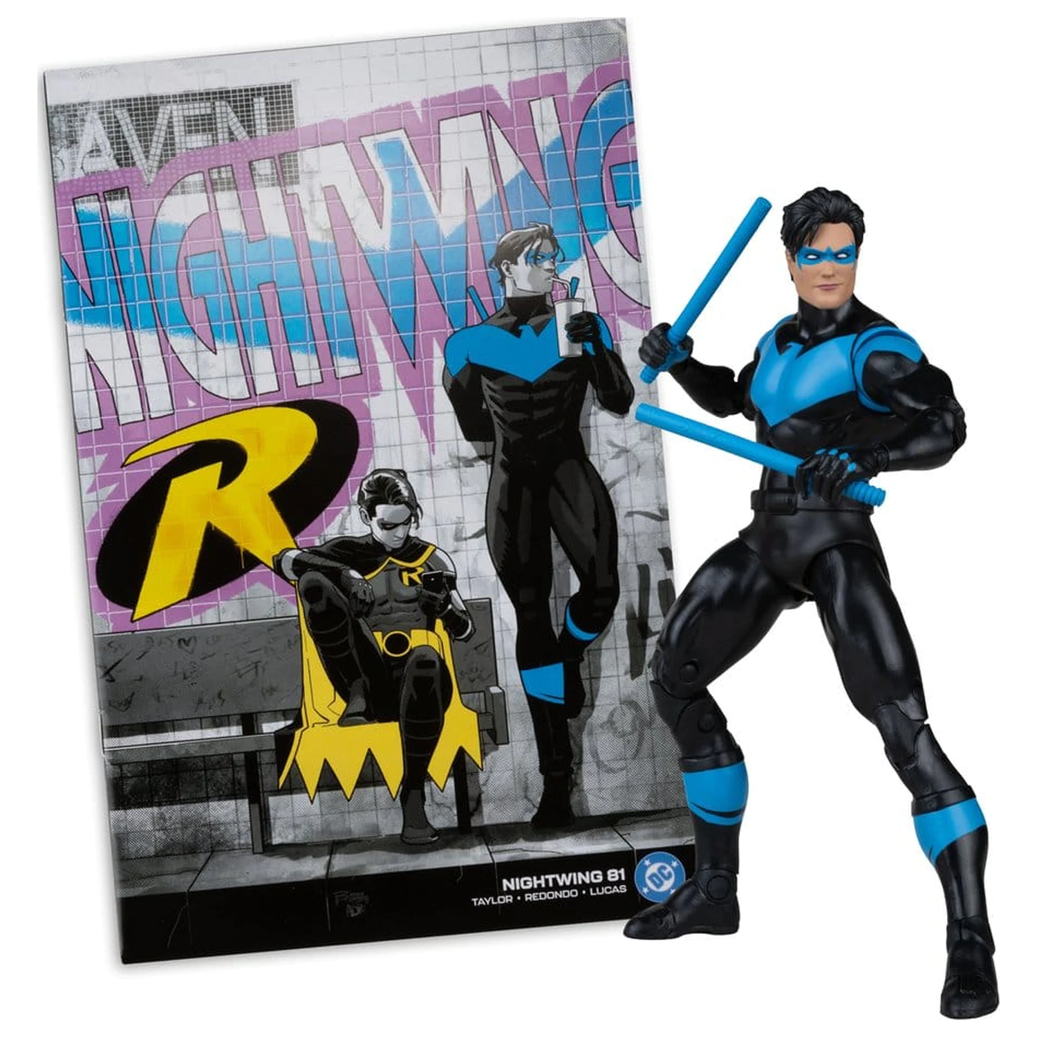 DC Direct Page Punchers Actionfigur Nightwing (Nightwing #81) 18 cm Produktfoto