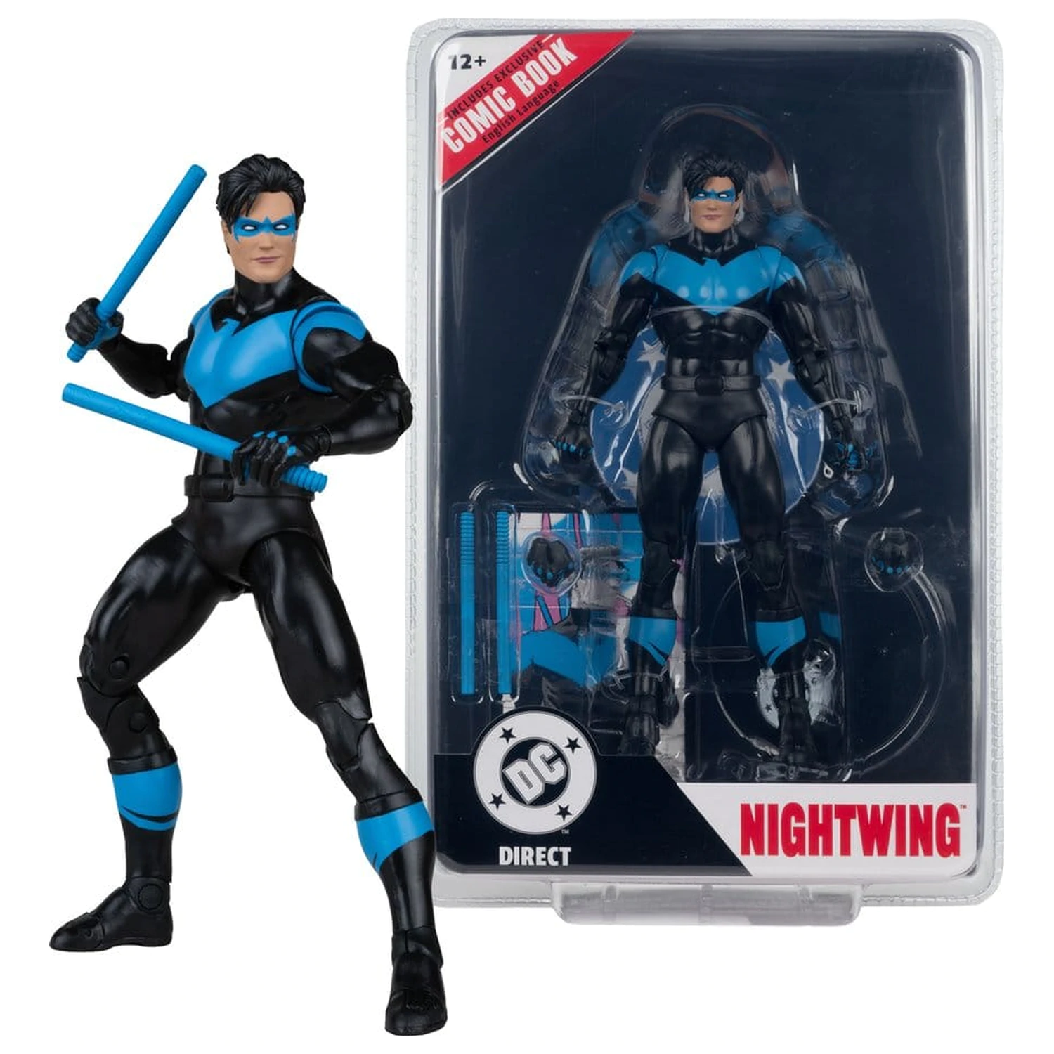 DC Direct Page Punchers Actionfigur Nightwing (Nightwing #81) 18 cm Produktfoto