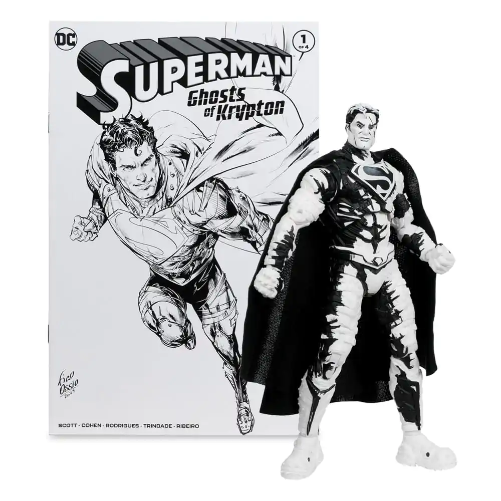 DC Direct Page Punchers Actionfiguren & Comic 4er Pack Superman Series (Sketch Edition) (Gold Label) 18 cm termékfotó