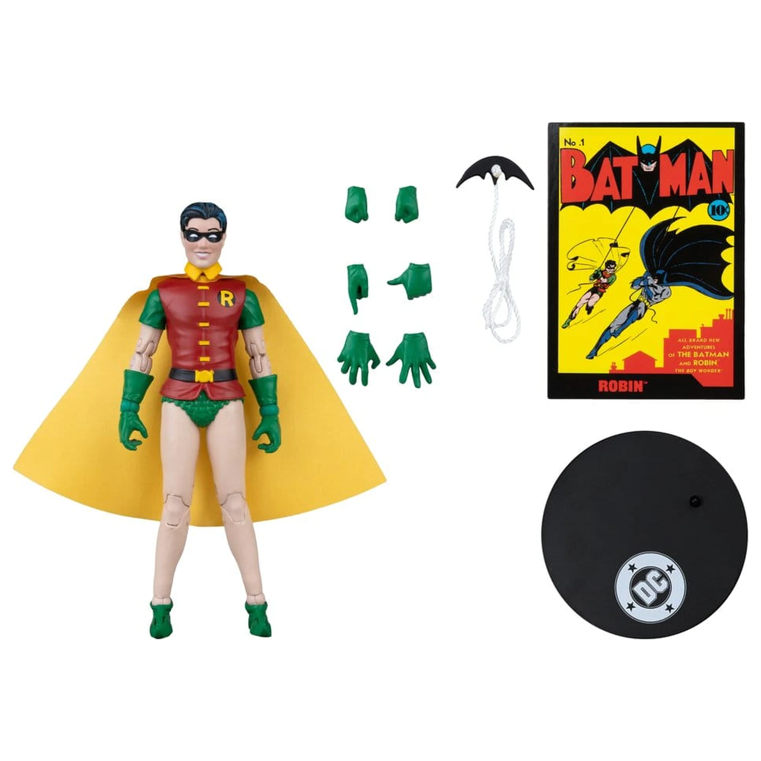 DC Direct Page Punchers Actionfigur Robin Dick Grayson (Batman #1) (Red Platinum Edition) 14 cm Produktfoto