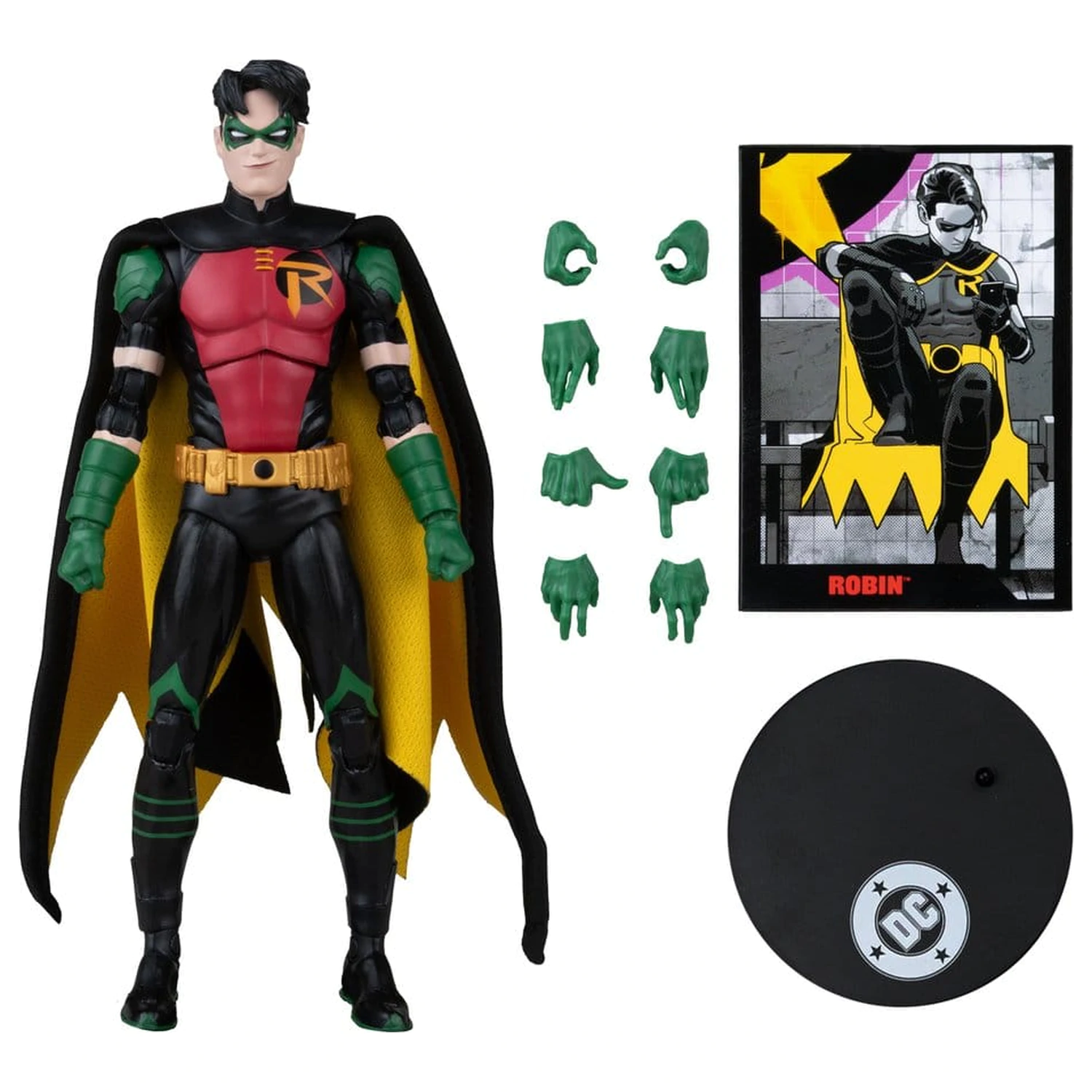 DC Direct Page Punchers Actionfigur Robin Tim Drake (Nightwing #81) (Red Platinum Edition) 18 cm Produktfoto