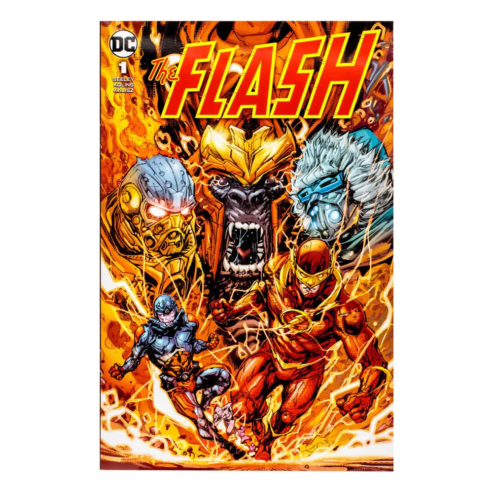 DC Direct Page Punchers Actionfigur & Comic The Flash Barry Allen (The Flash Comic) 18 cm Produktfoto