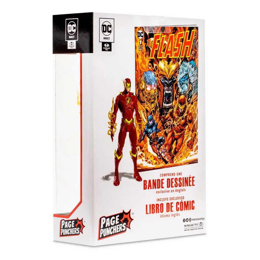DC Direct Page Punchers Actionfigur & Comic The Flash Barry Allen (The Flash Comic) 18 cm Produktfoto