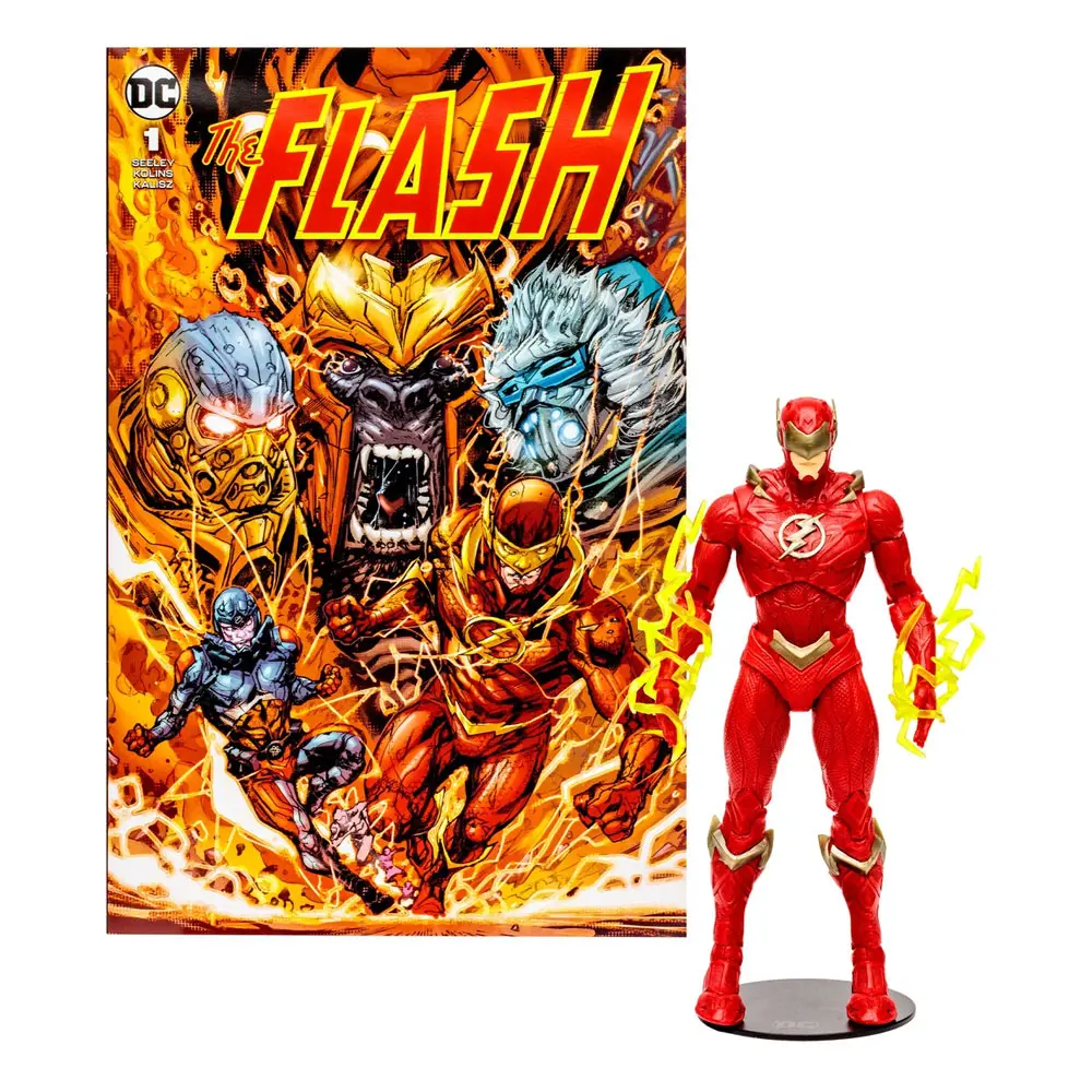 DC Direct Page Punchers Actionfigur & Comic The Flash Barry Allen (The Flash Comic) 18 cm Produktfoto