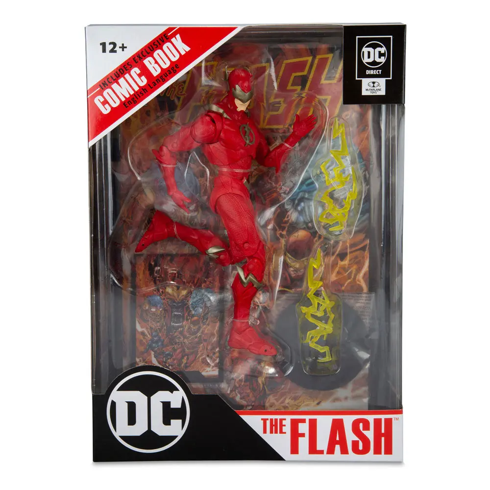 DC Direct Page Punchers Actionfigur & Comic The Flash Barry Allen (The Flash Comic) 18 cm Produktfoto