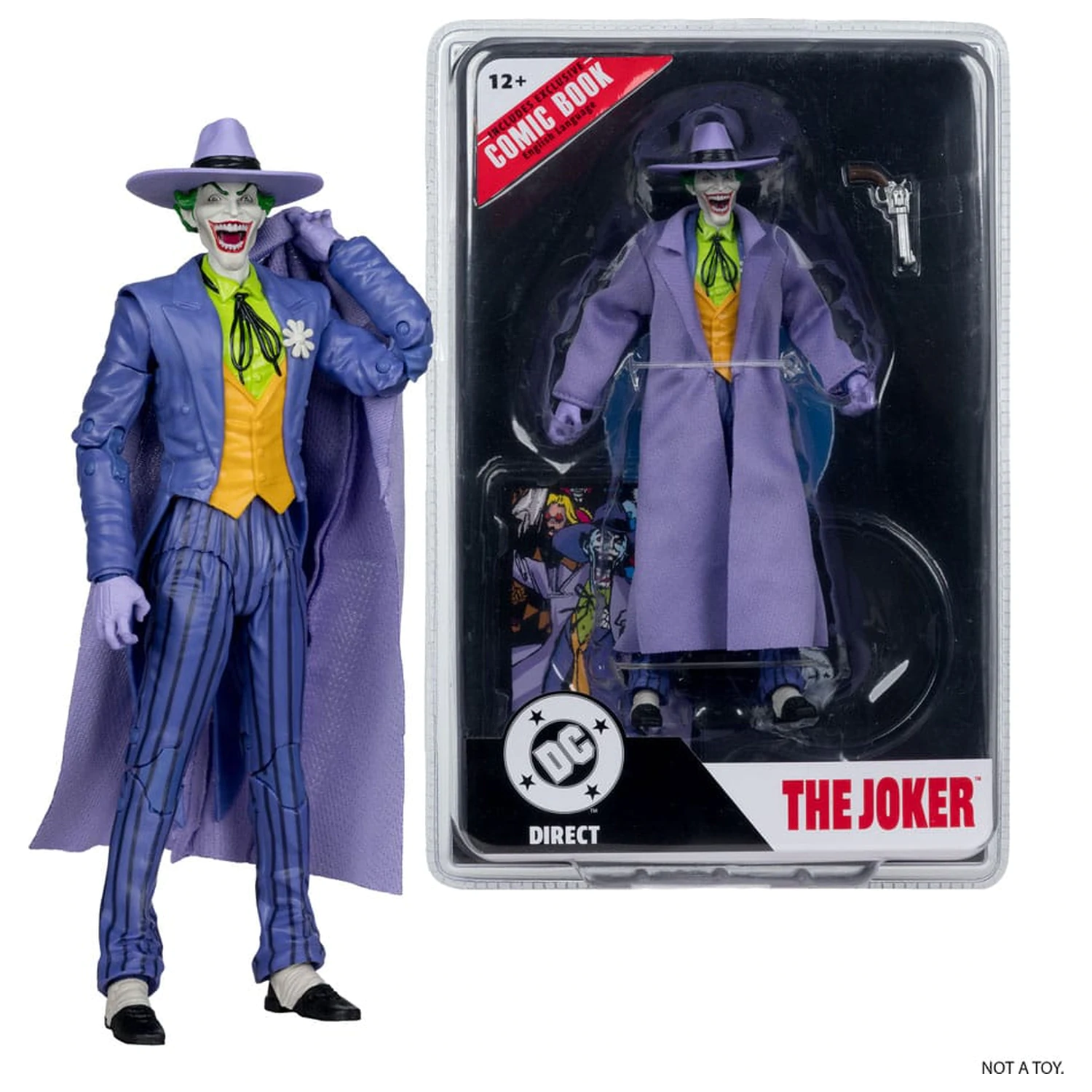 DC Direct Page Punchers Action-Figur The Joker (Crisis on Infinite Earths) 18 cm Produktfoto