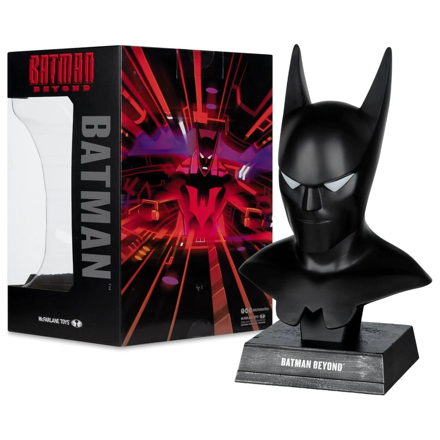 DC Direct Prop Replik 1/3 Batman Cowl (Batman Beyond Animated) 18 cm Produktfoto