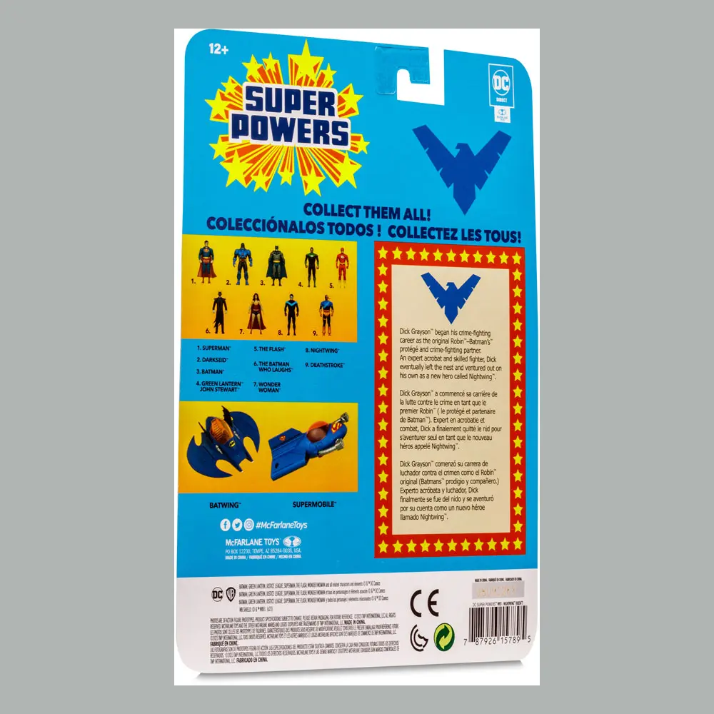 DC Direct Super Powers Action Figur Nightwing (Hush) 13 cm Produktfoto
