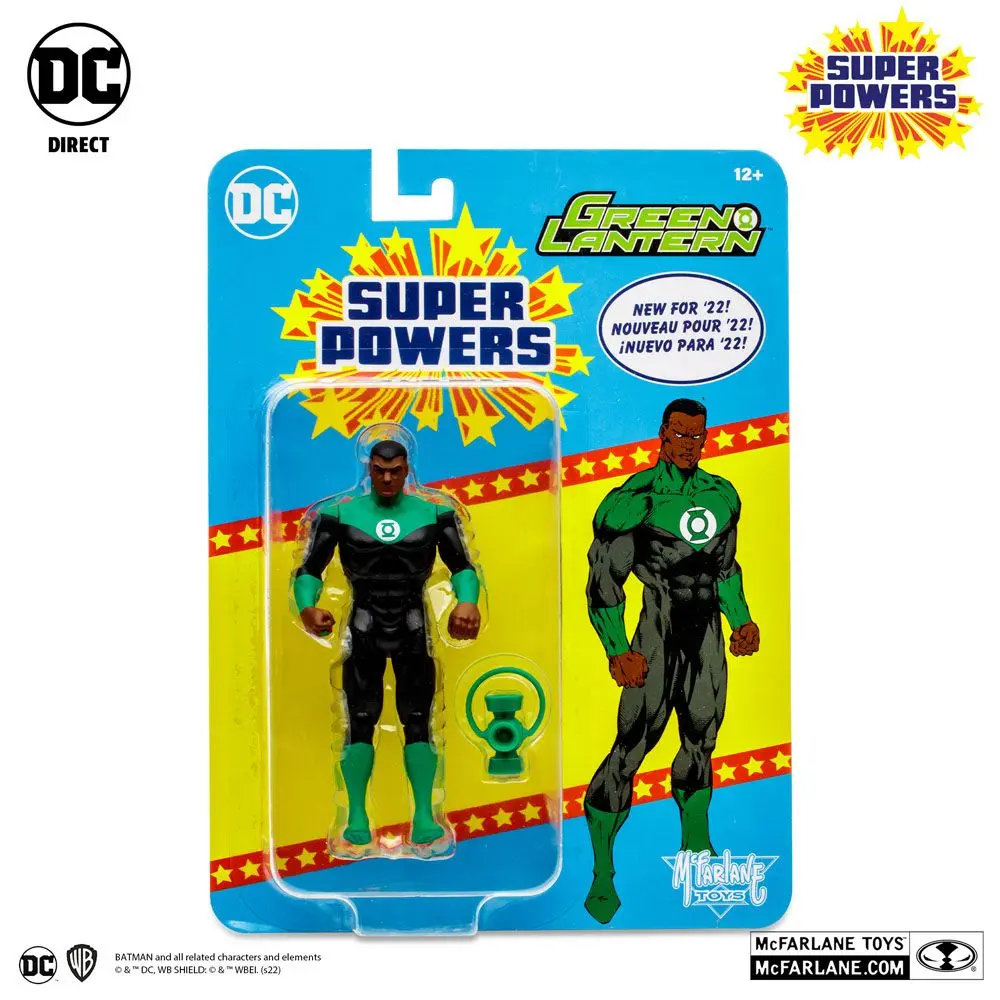 DC Direct Super Powers Actionfigur Green Lantern John Stewart 13 cm termékfotó